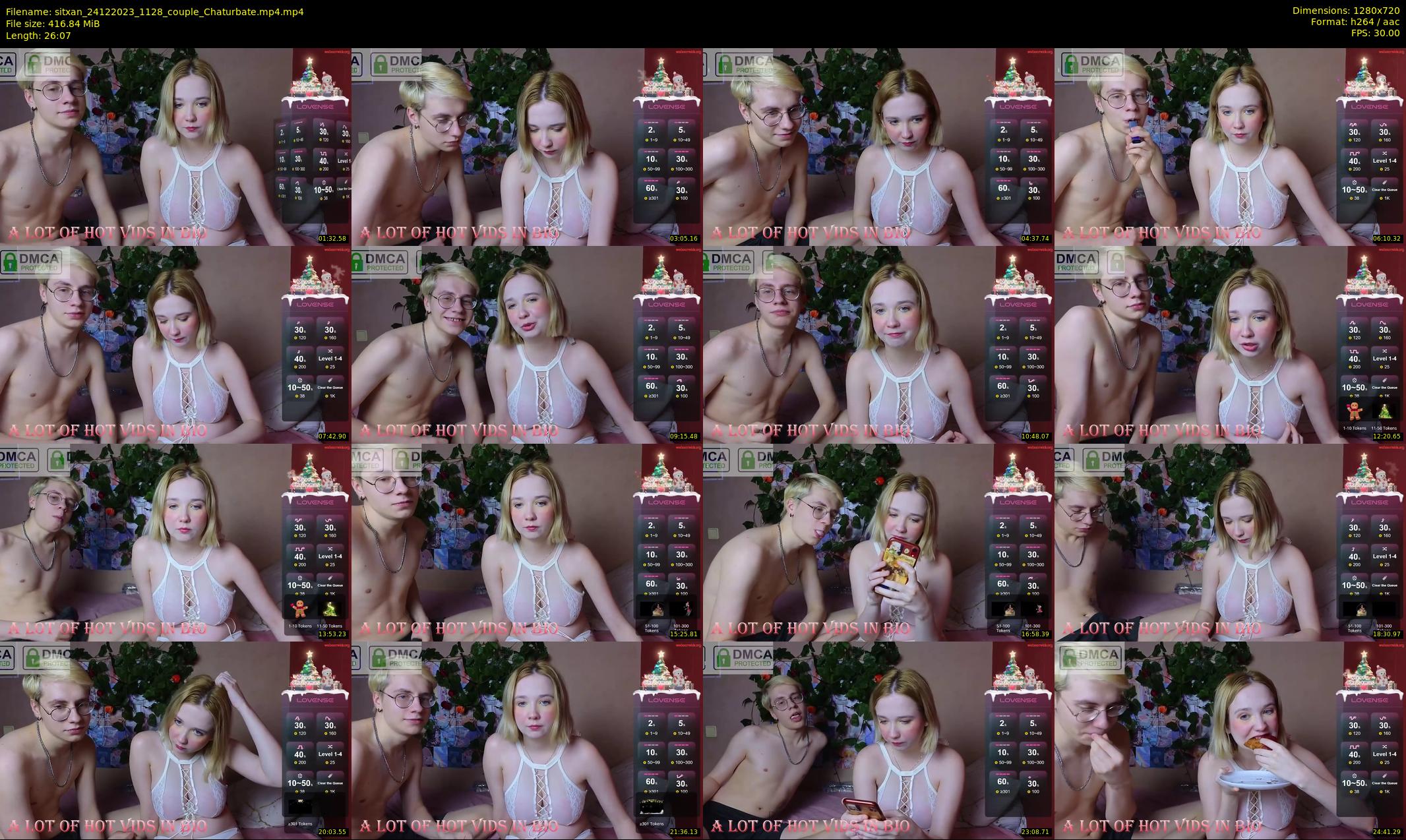 sitxan — 27 minute Chaturbate female cam show recording, 720p, Dec 24, 2023