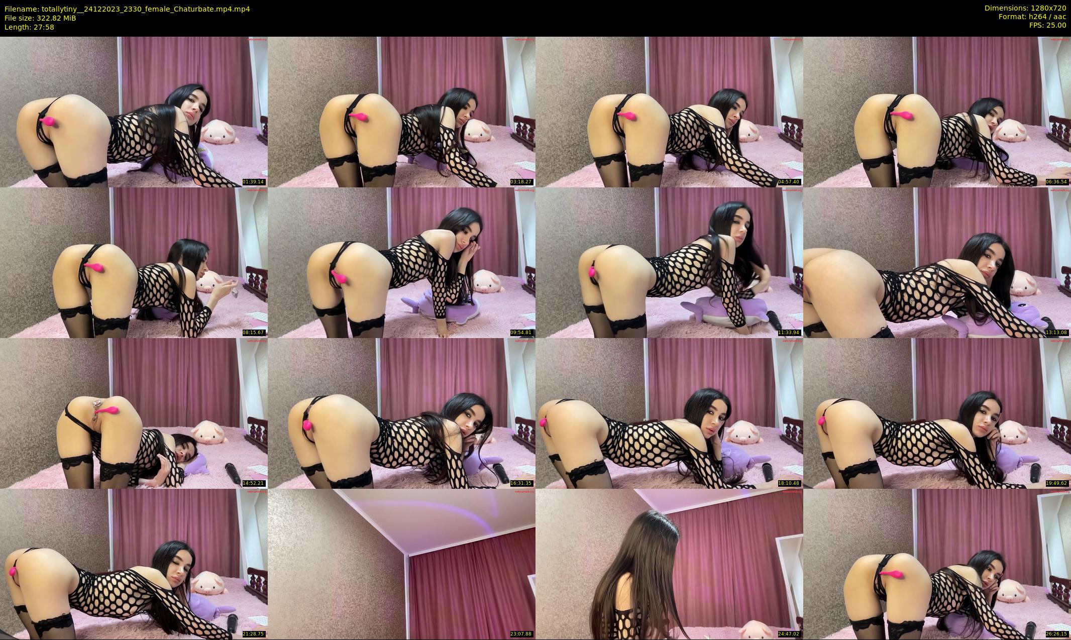 totallytiny_ — 28 minute Chaturbate female cam show recording, 720p, Dec 24, 2023