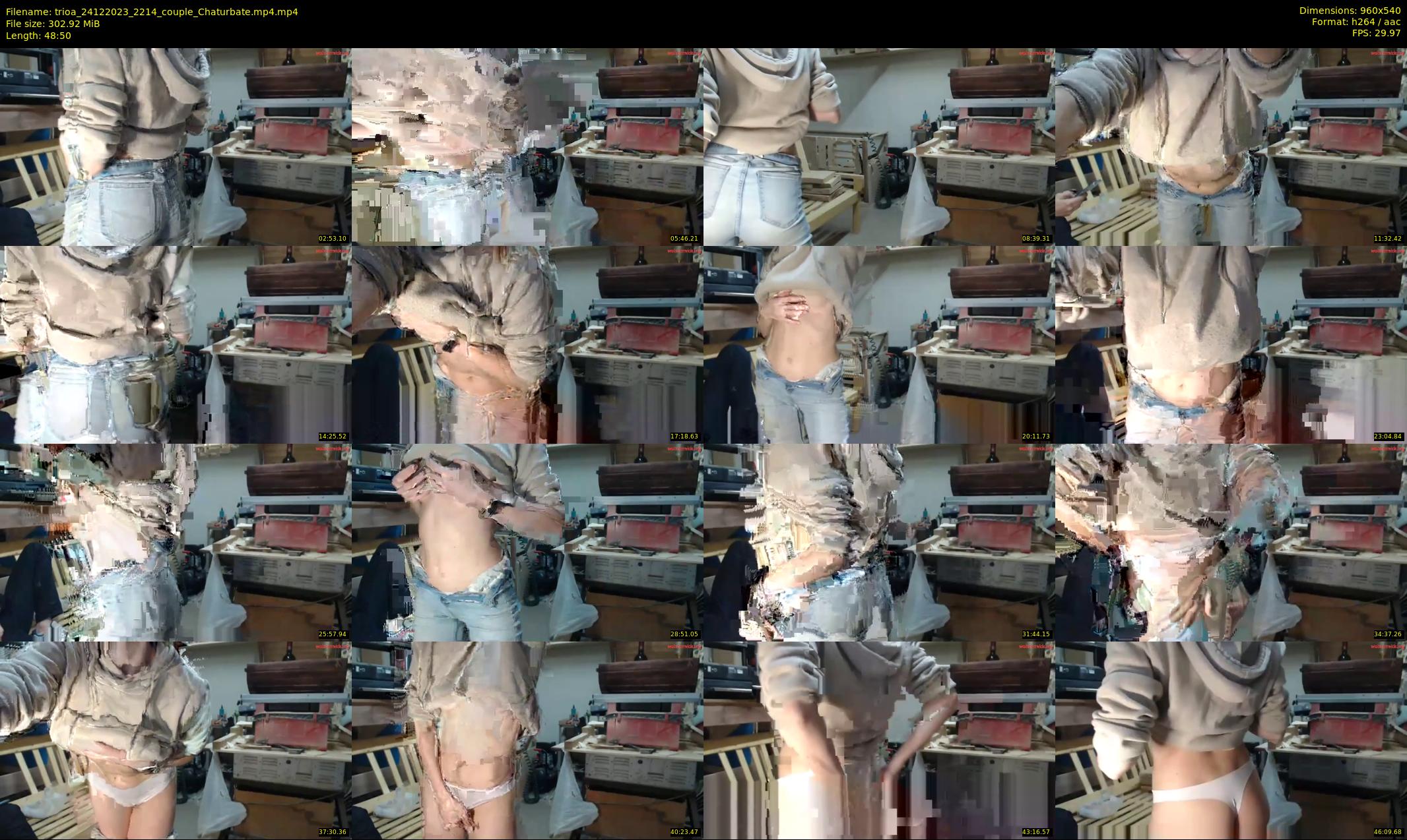 trioa — 49 minute Chaturbate couple cam show recording, 480p, Dec 24, 2023