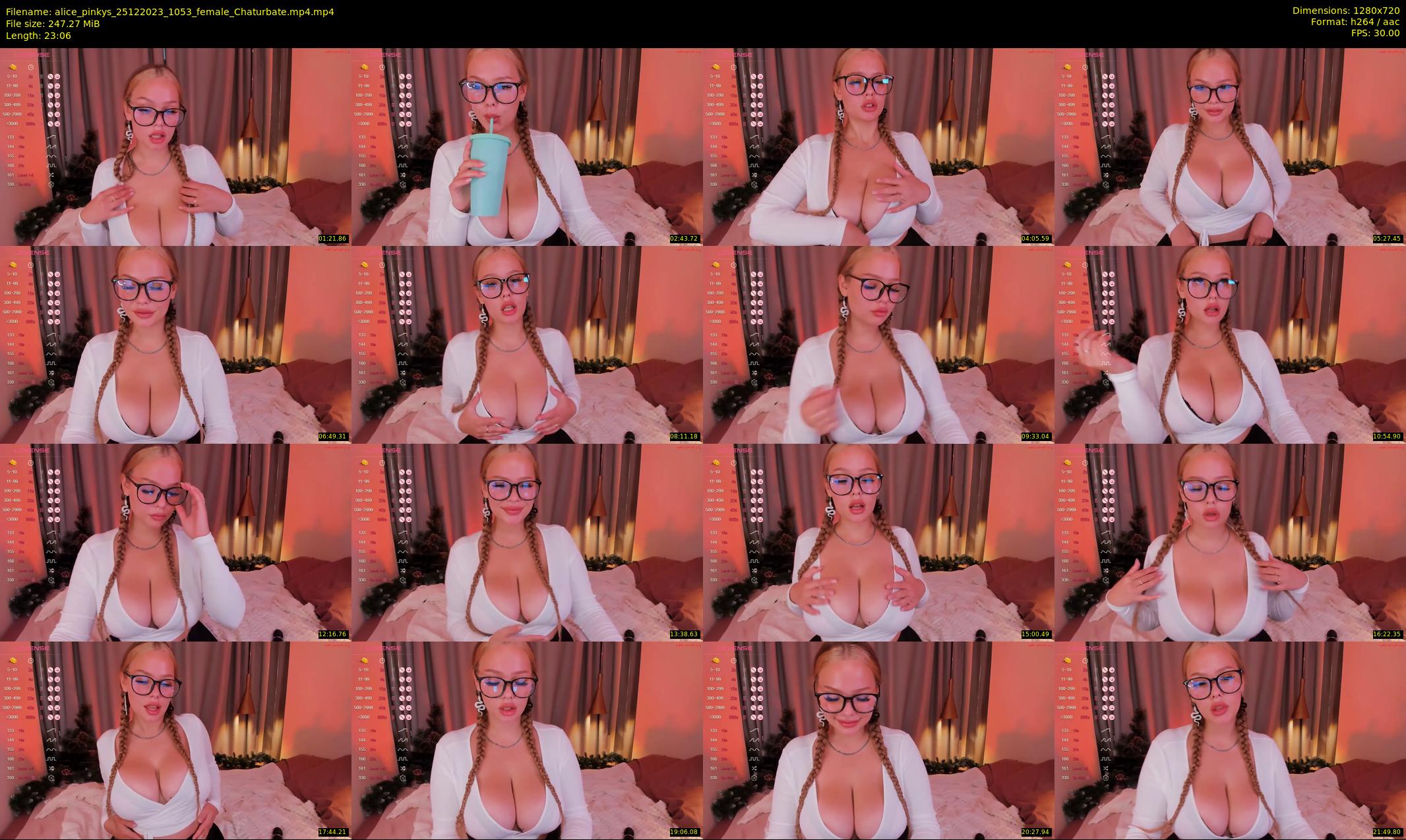 alice_pinkys — 24 minute Chaturbate female cam show recording, 720p, Dec 25, 2023