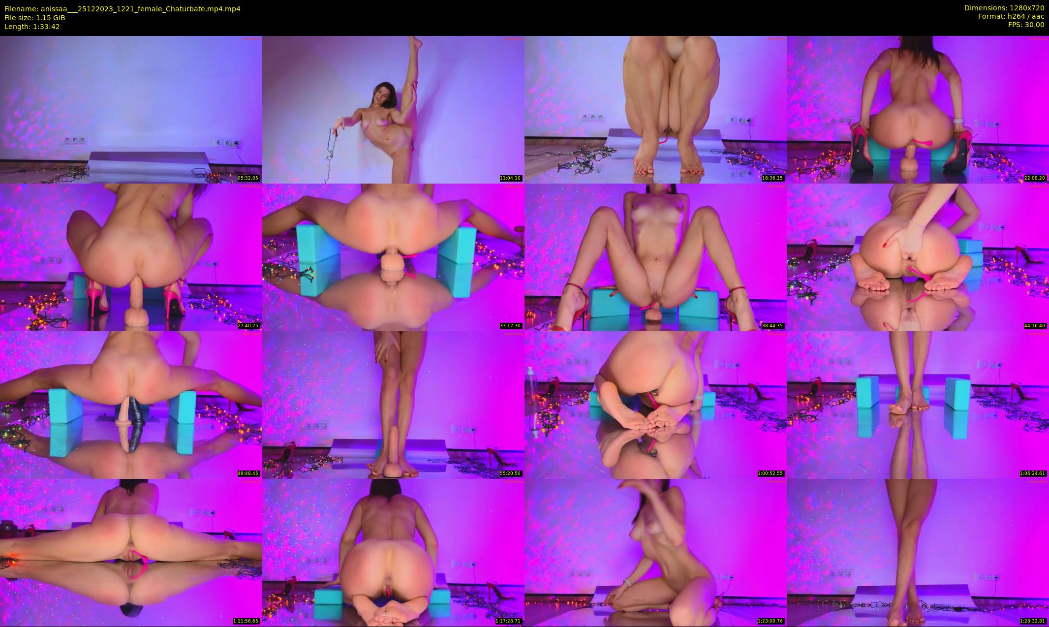 anissaa__ — 94 minute Chaturbate female cam show recording, 720p, Dec 25, 2023