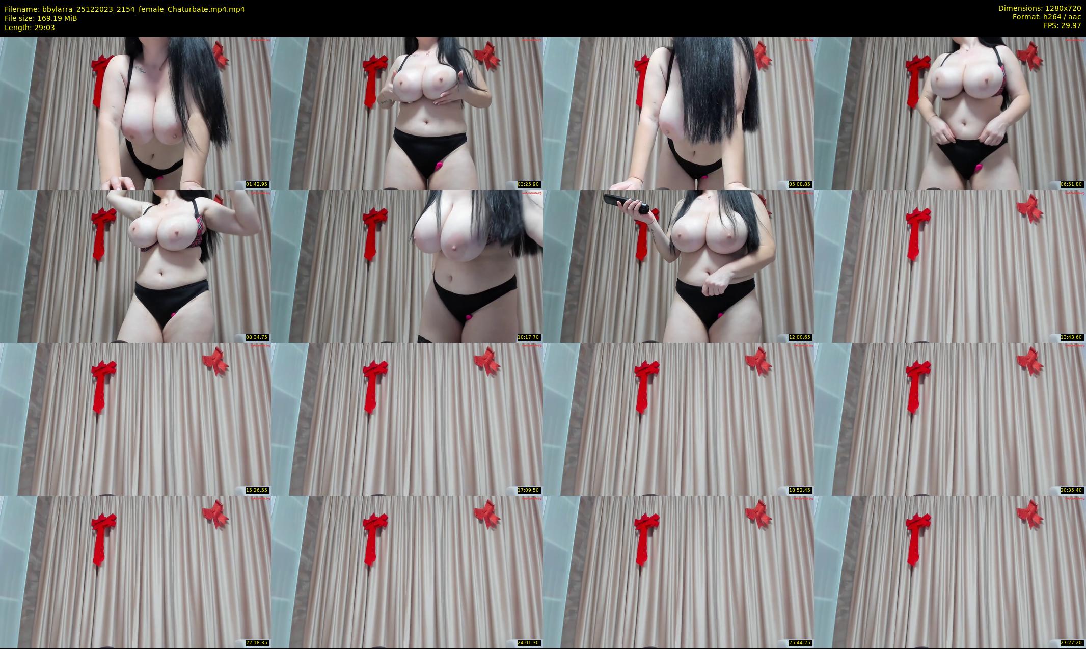 bbylarra — 30 minute Chaturbate couple cam show recording, 720p, Dec 25, 2023