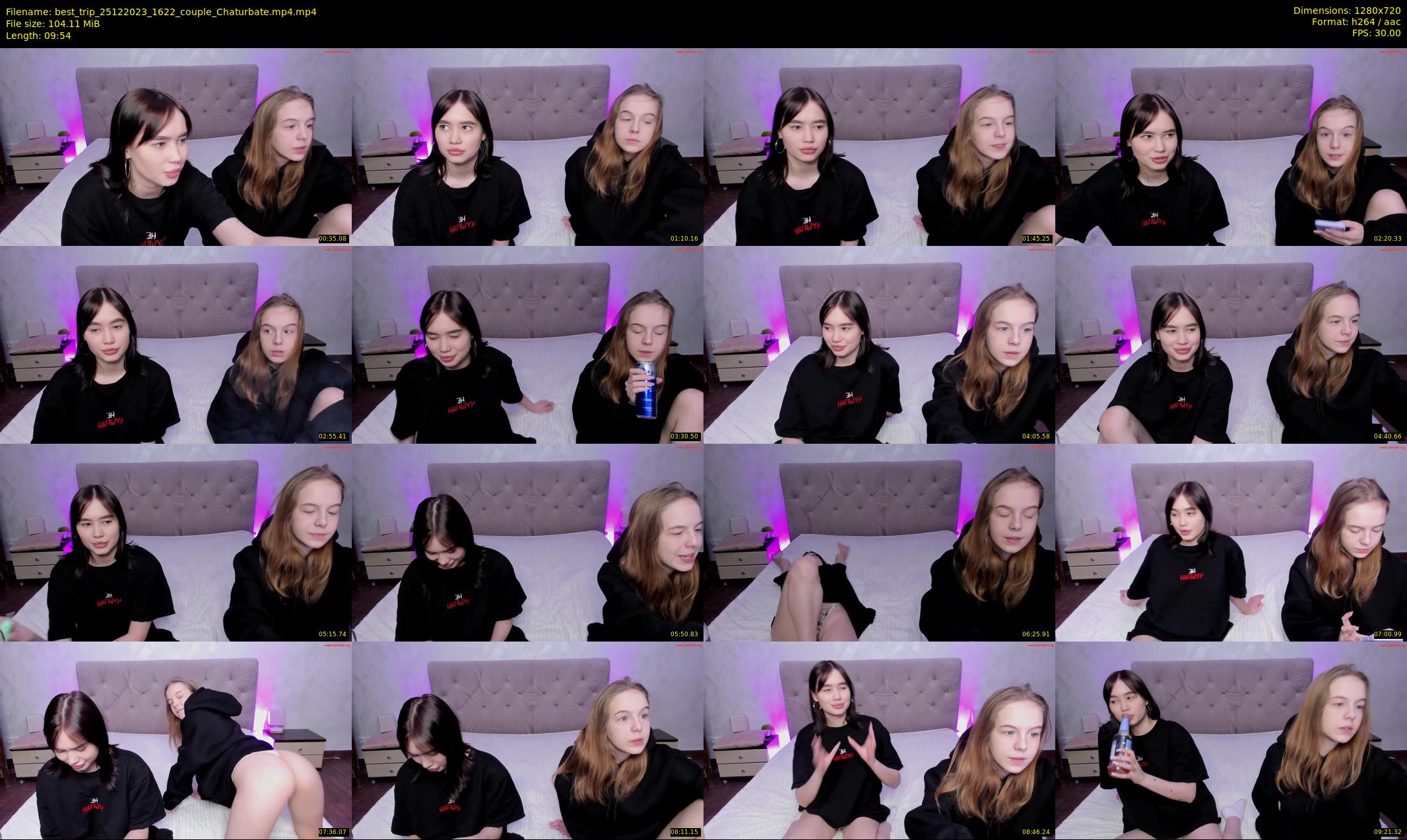 best_trip — 10 minute Chaturbate couple cam show recording, 720p, Dec 25, 2023