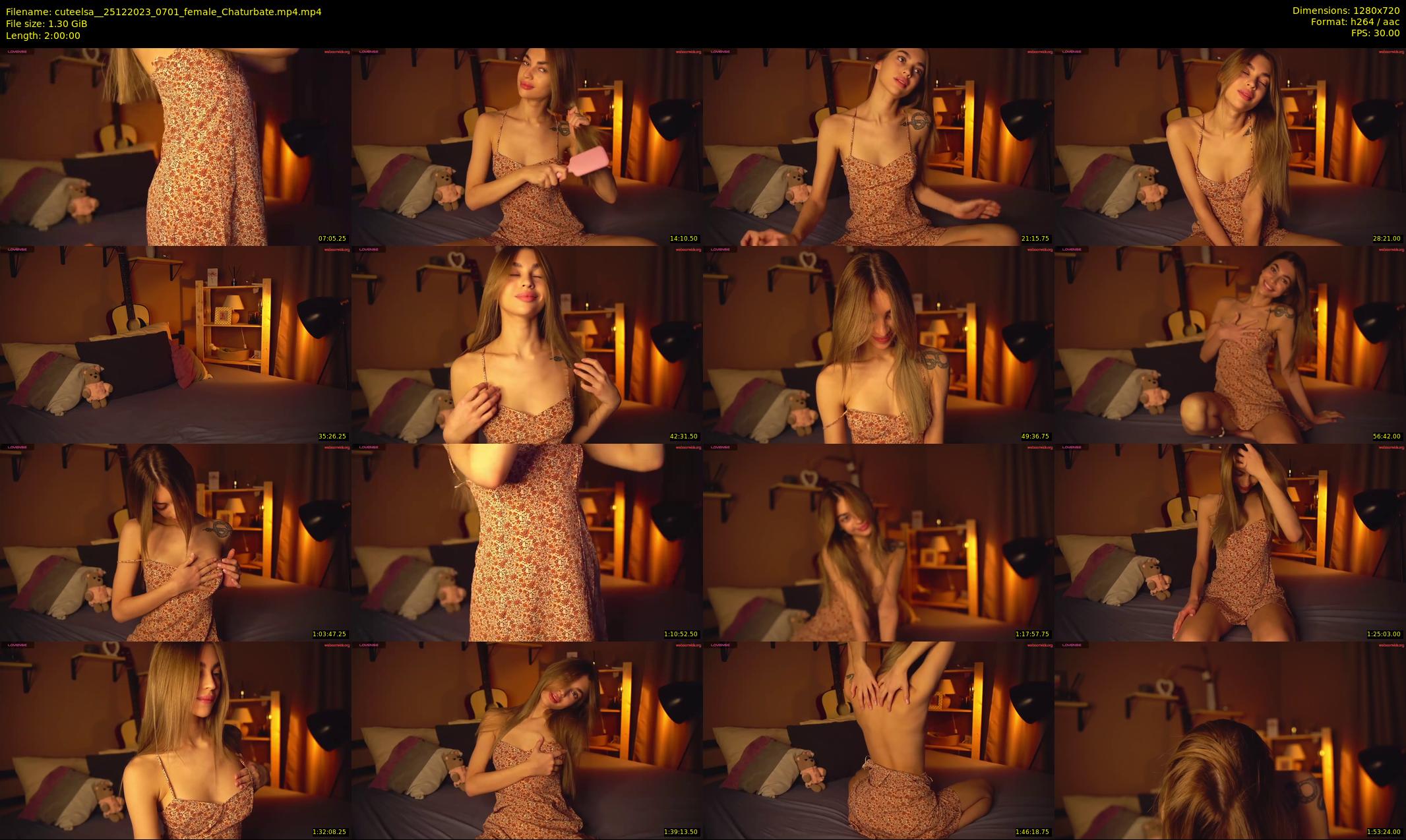 cuteelsa_ — 120 minute Chaturbate female cam show recording, 720p, Dec 25, 2023