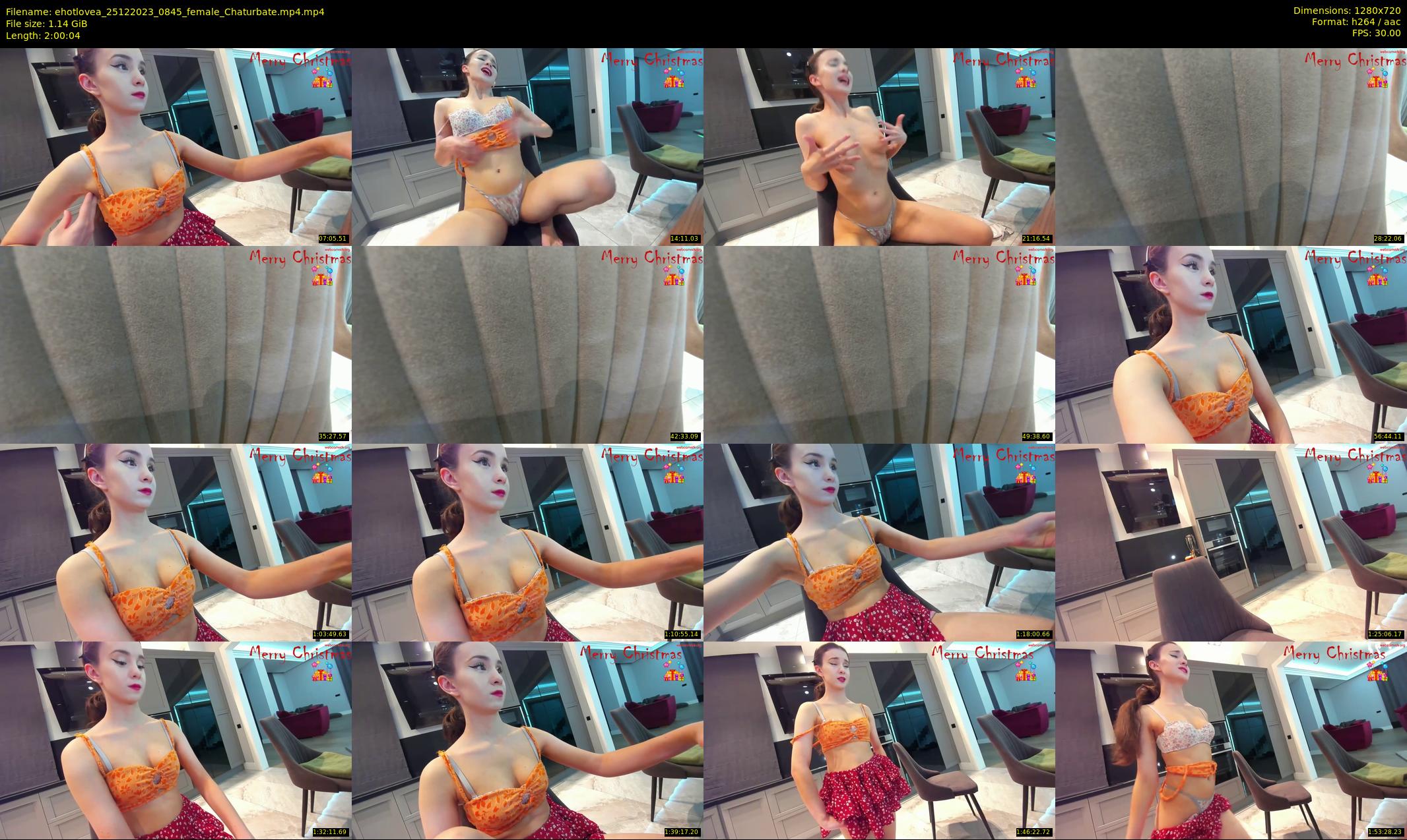 ehotlovea — 121 minute Chaturbate female cam show recording, 720p, Dec 25, 2023