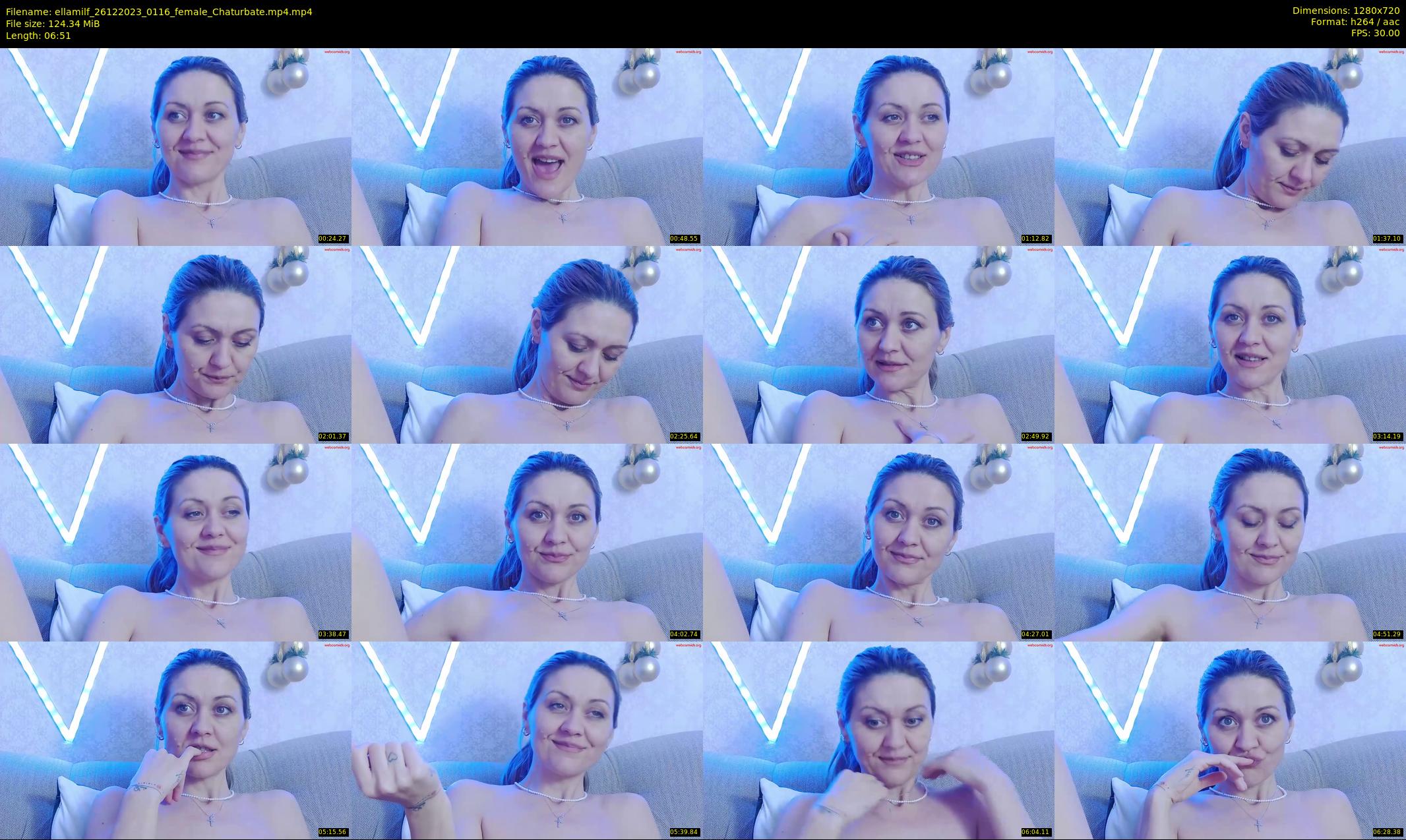ellamilf — 7 minute Chaturbate female cam show recording, 720p, Dec 26, 2023