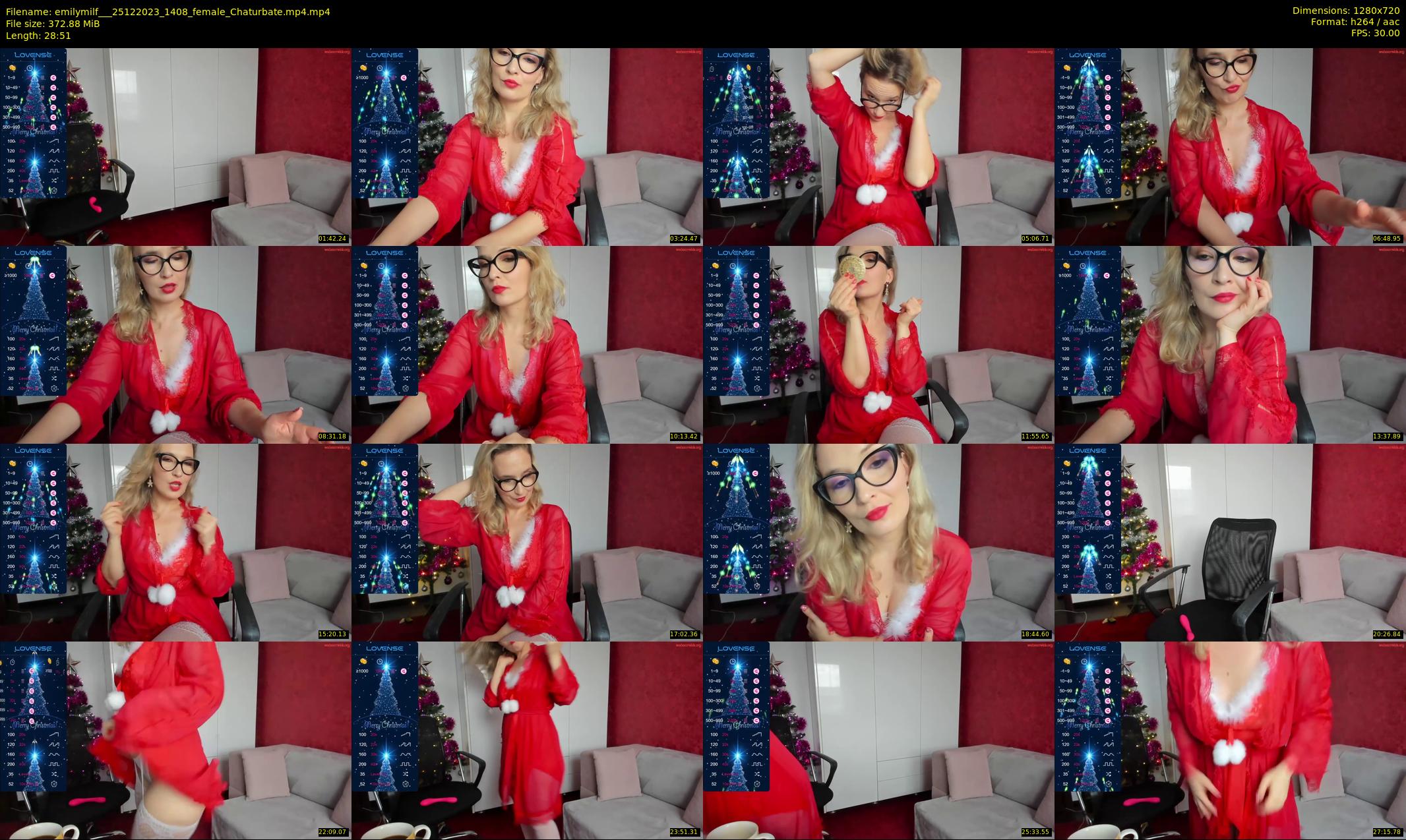 emilymilf__ — 29 minute Chaturbate female cam show recording, 720p, Dec 25, 2023