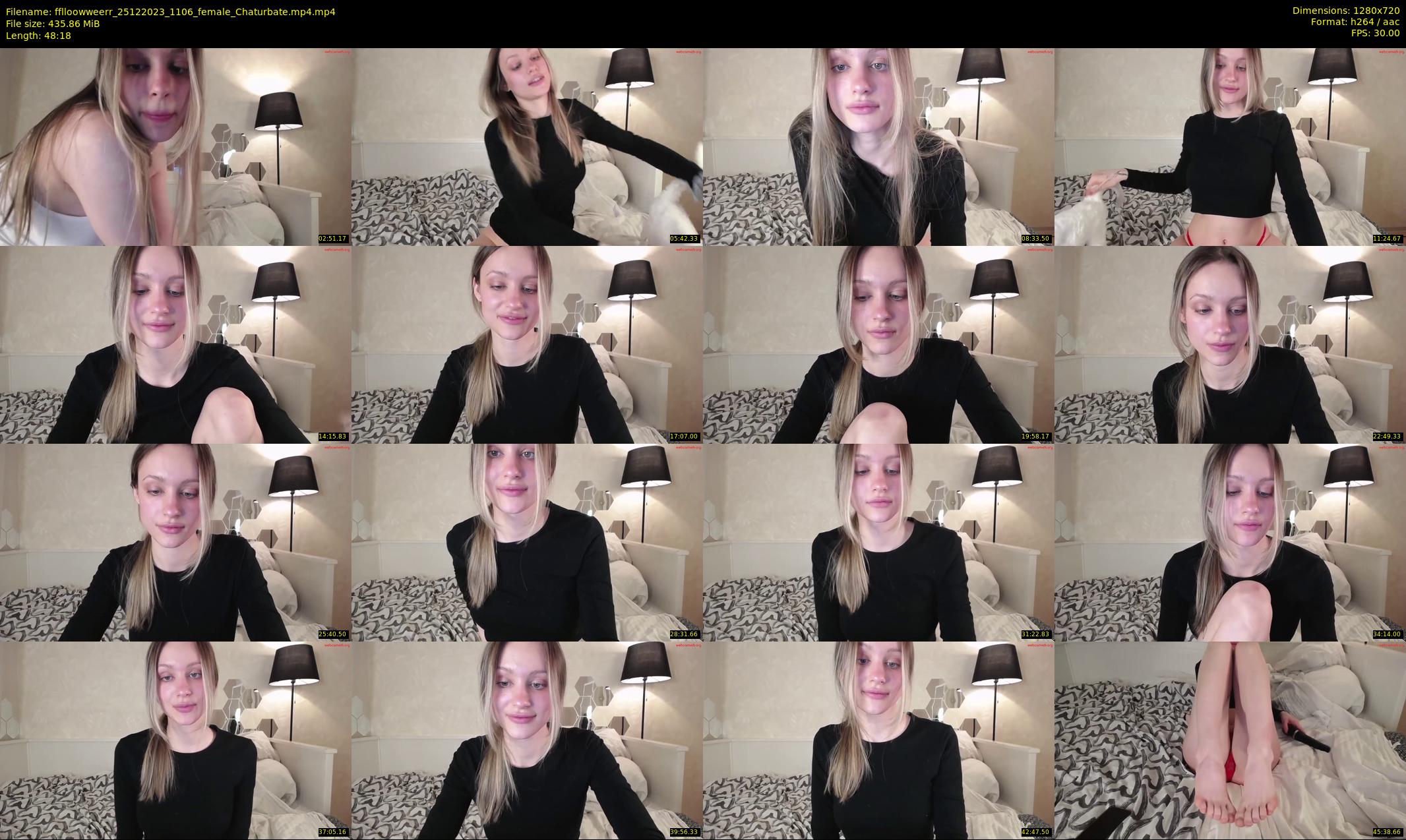 fflloowweerr — 49 minute Chaturbate couple cam show recording, 720p, Dec 25, 2023