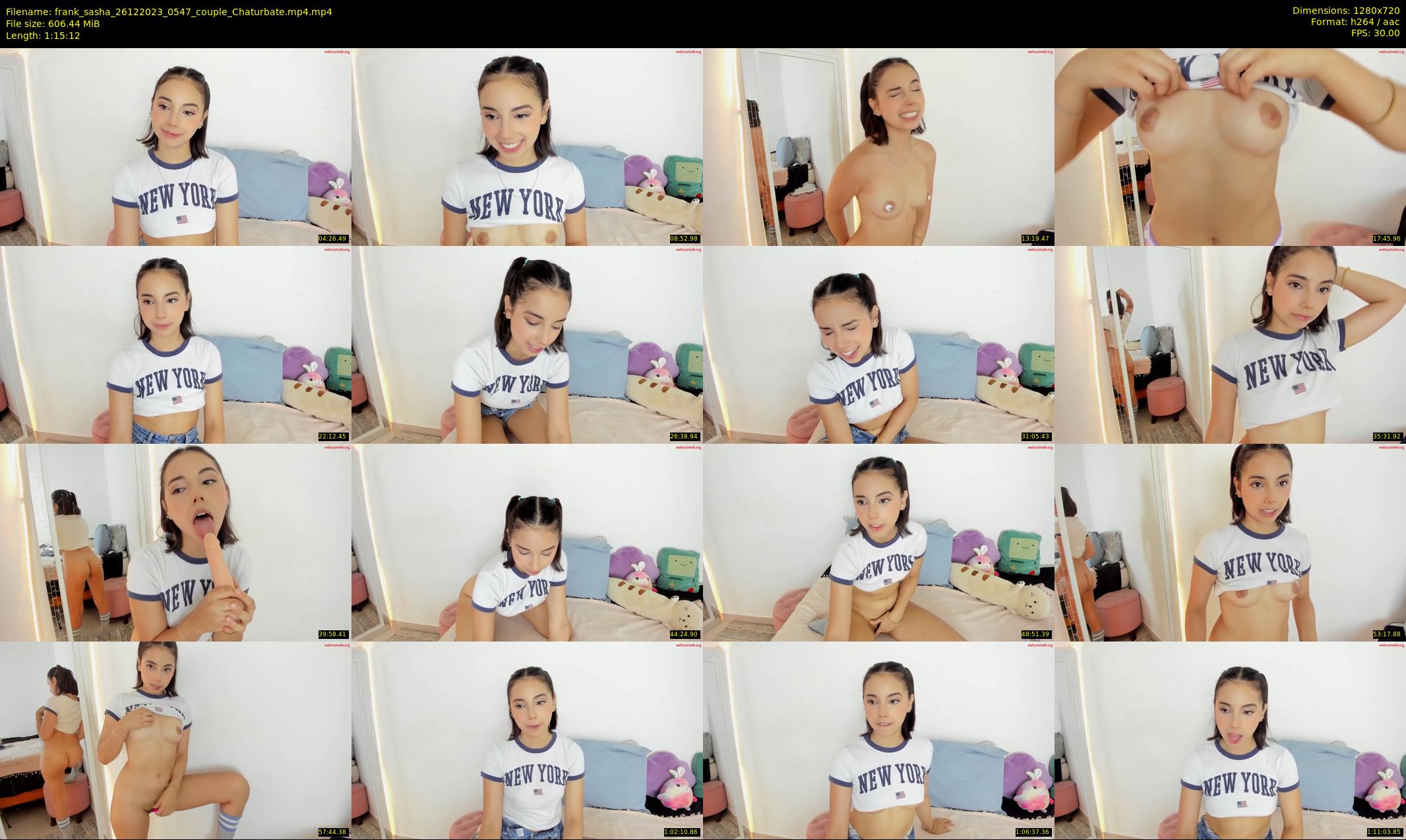 frank_sasha — 76 minute Chaturbate couple cam show recording, 720p, Dec 26, 2023