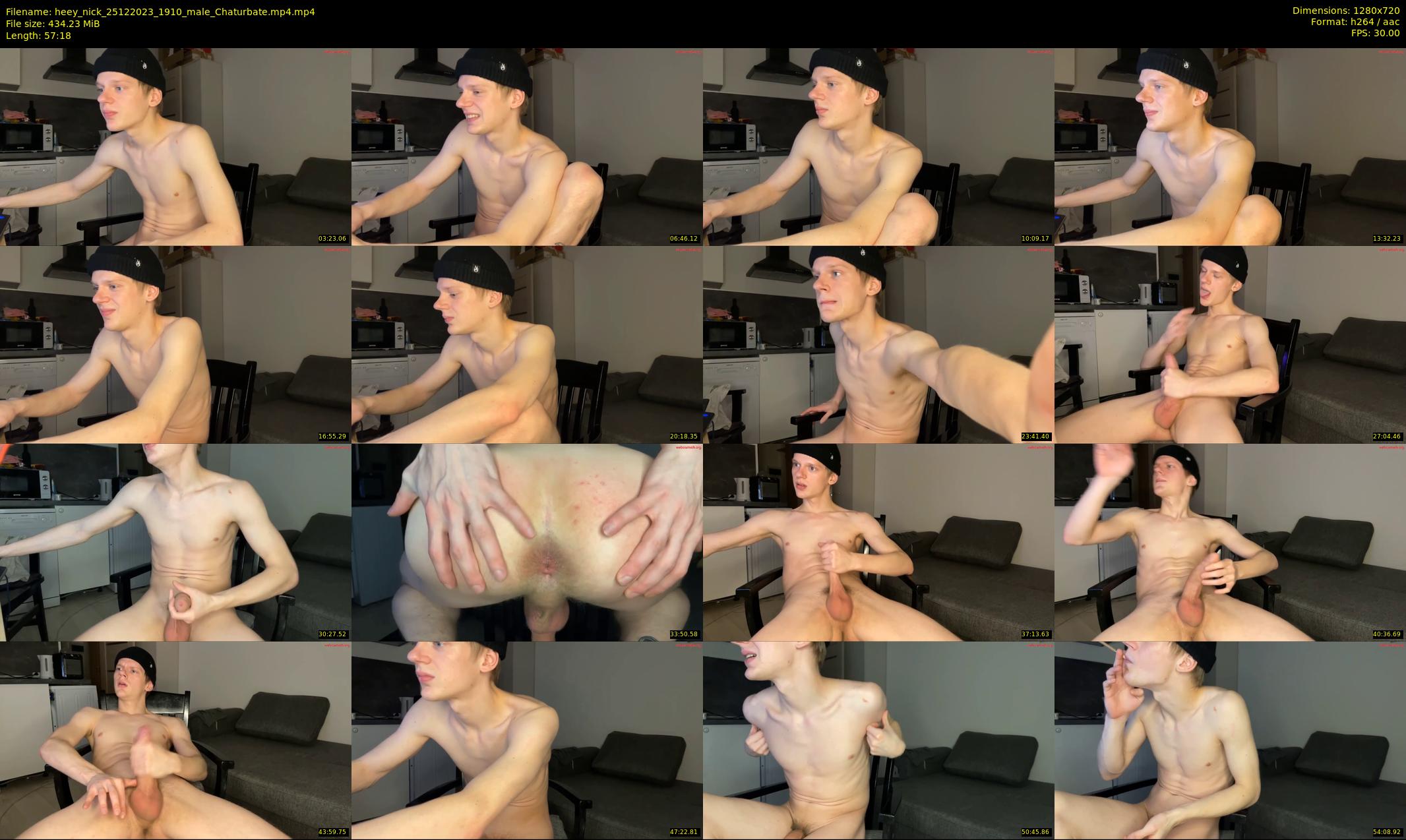 heey_nick — 58 minute Chaturbate male cam show recording, 720p, Dec 25, 2023