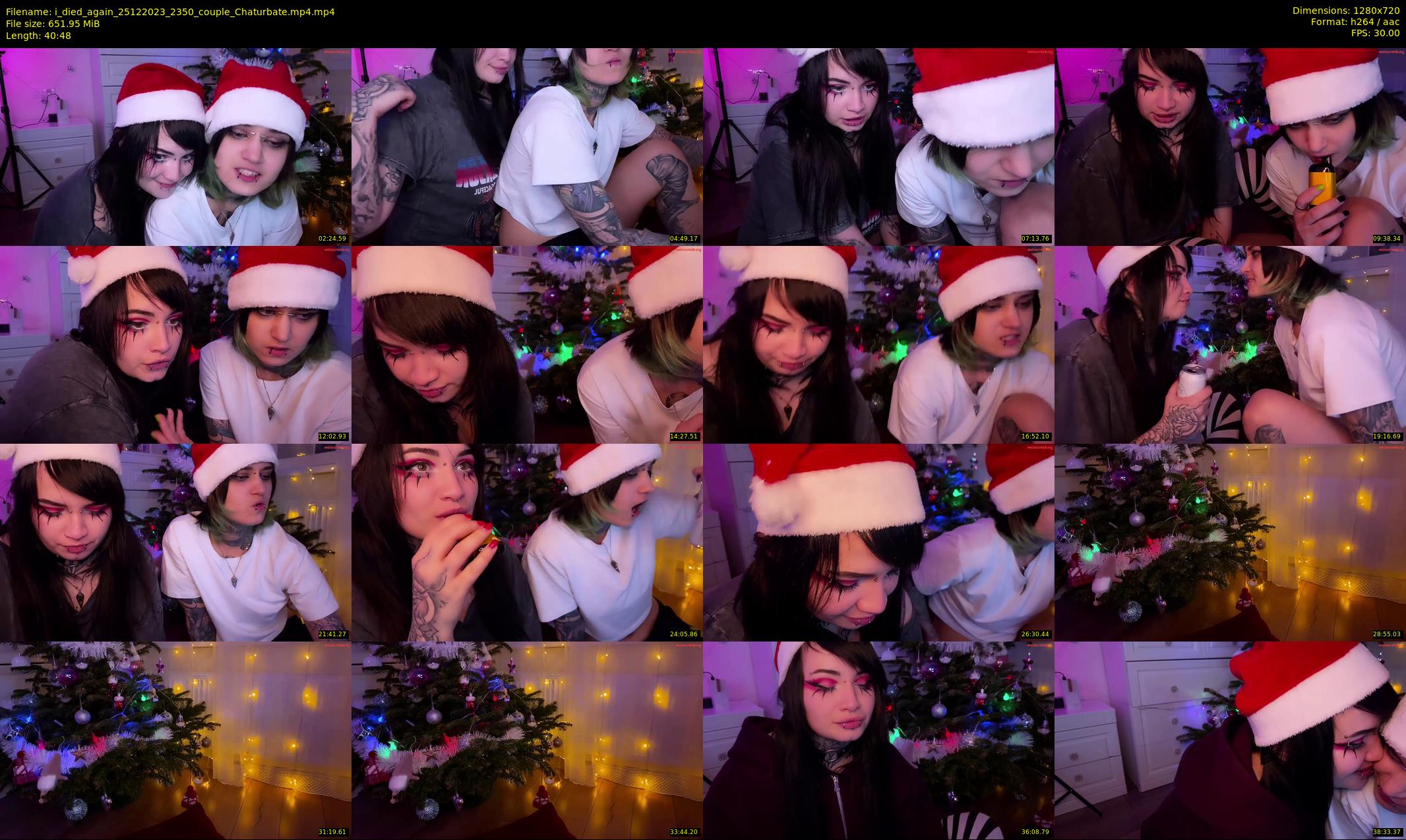 i_died_again — 41 minute Chaturbate female cam show recording, 720p, Dec 25, 2023
