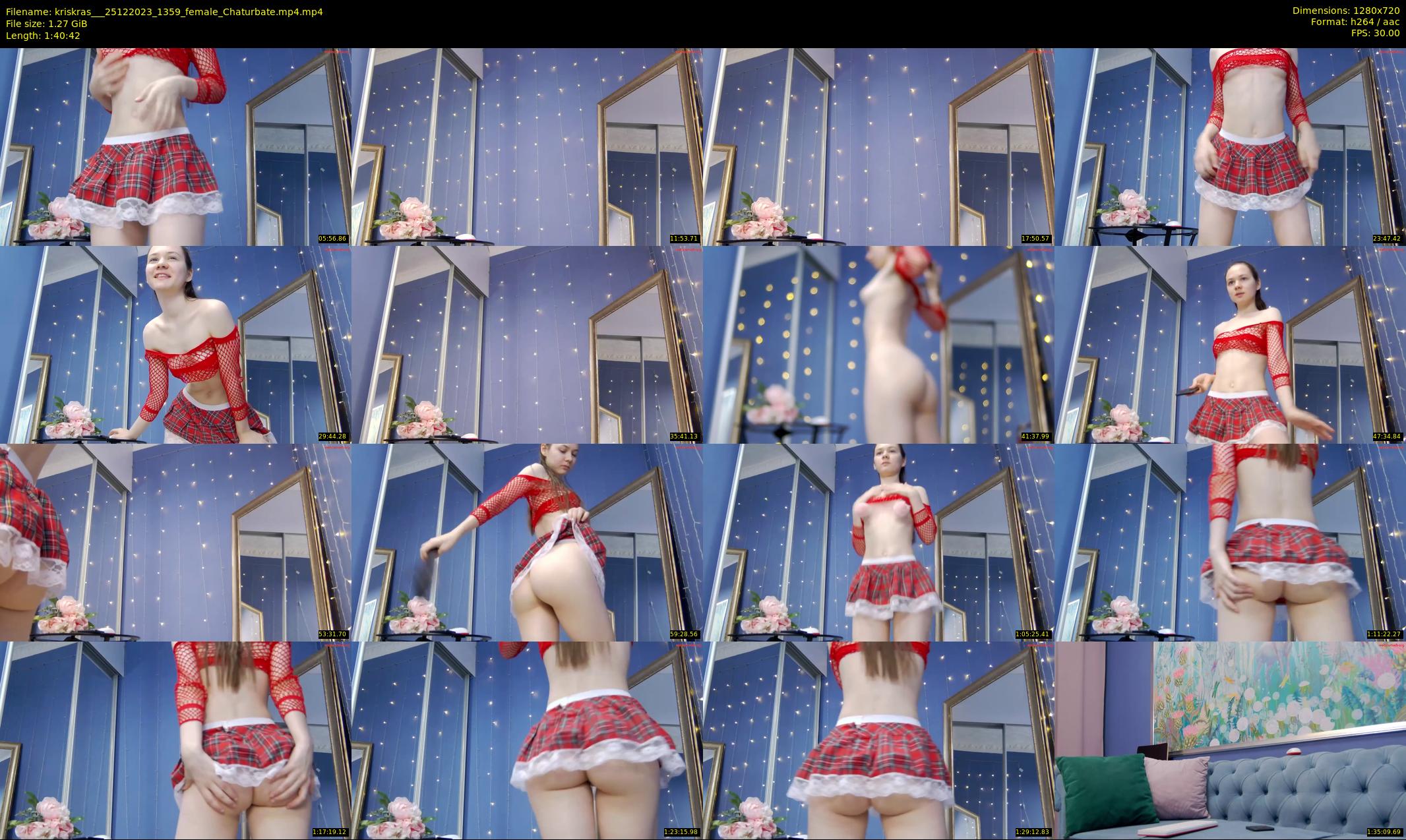 kriskras__ — 101 minute Chaturbate female cam show recording, 720p, Dec 25, 2023