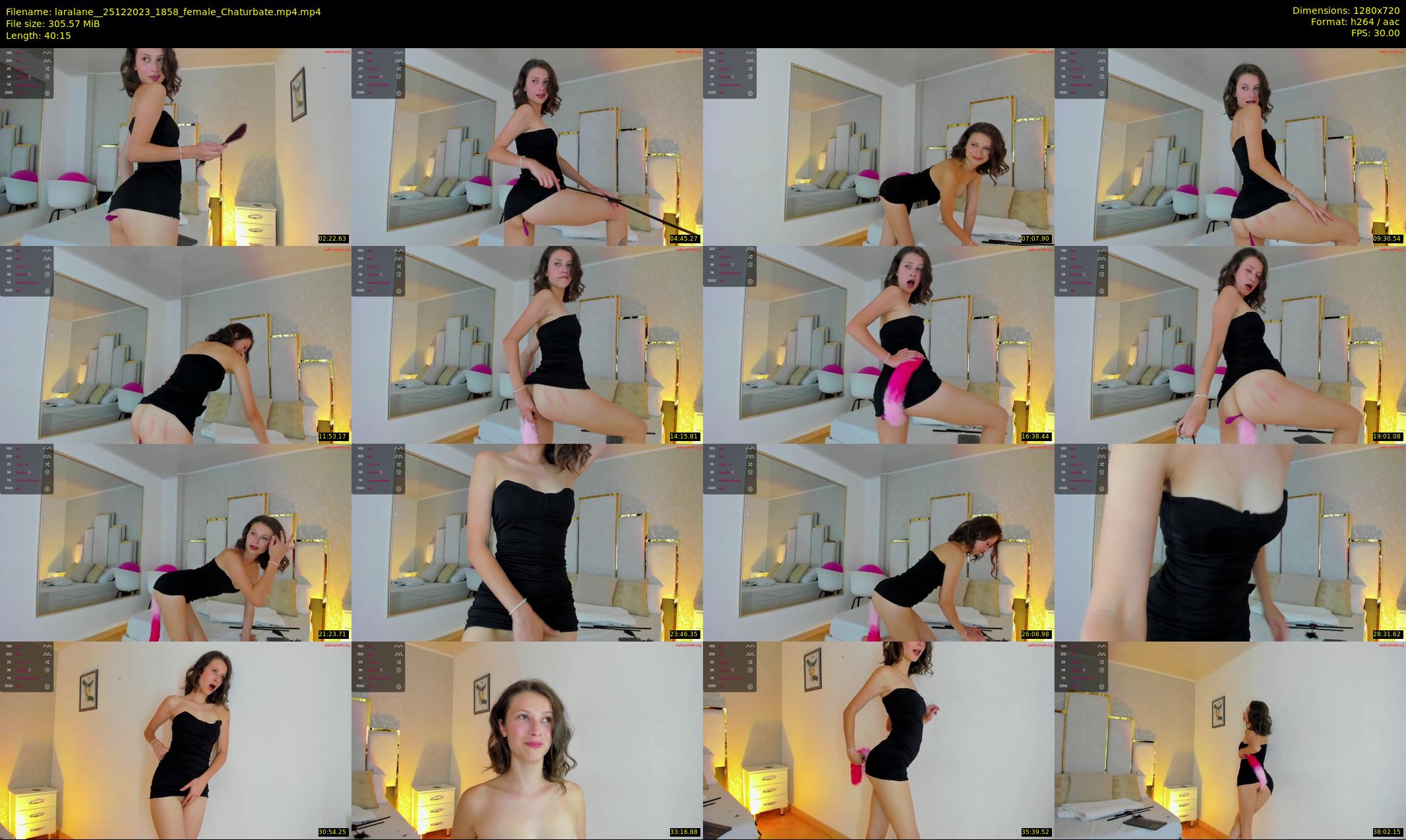 laralane_ — 41 minute Chaturbate female cam show recording, 720p, Dec 25, 2023