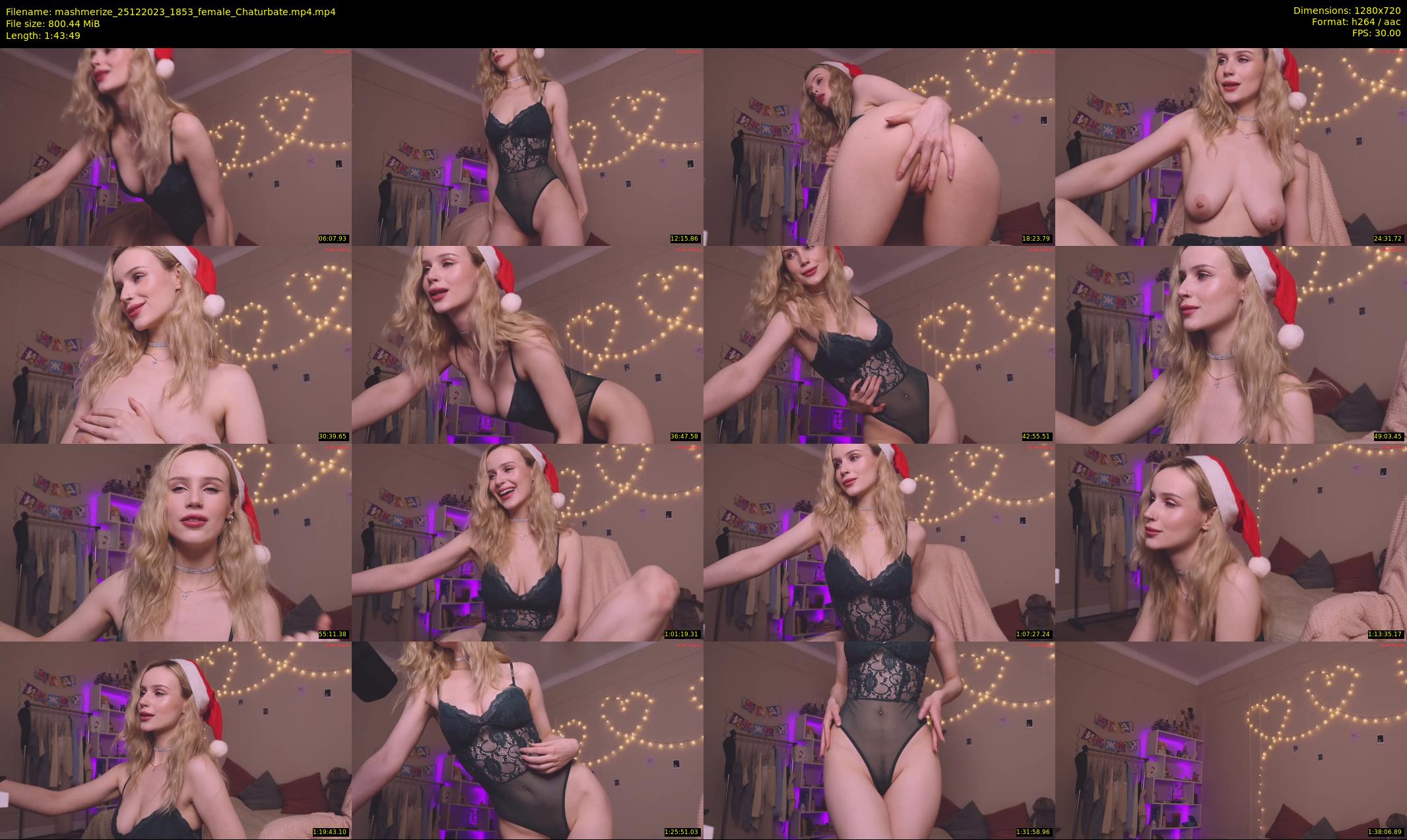 mashmerize — 104 minute Chaturbate female cam show recording, 720p, Dec 25, 2023