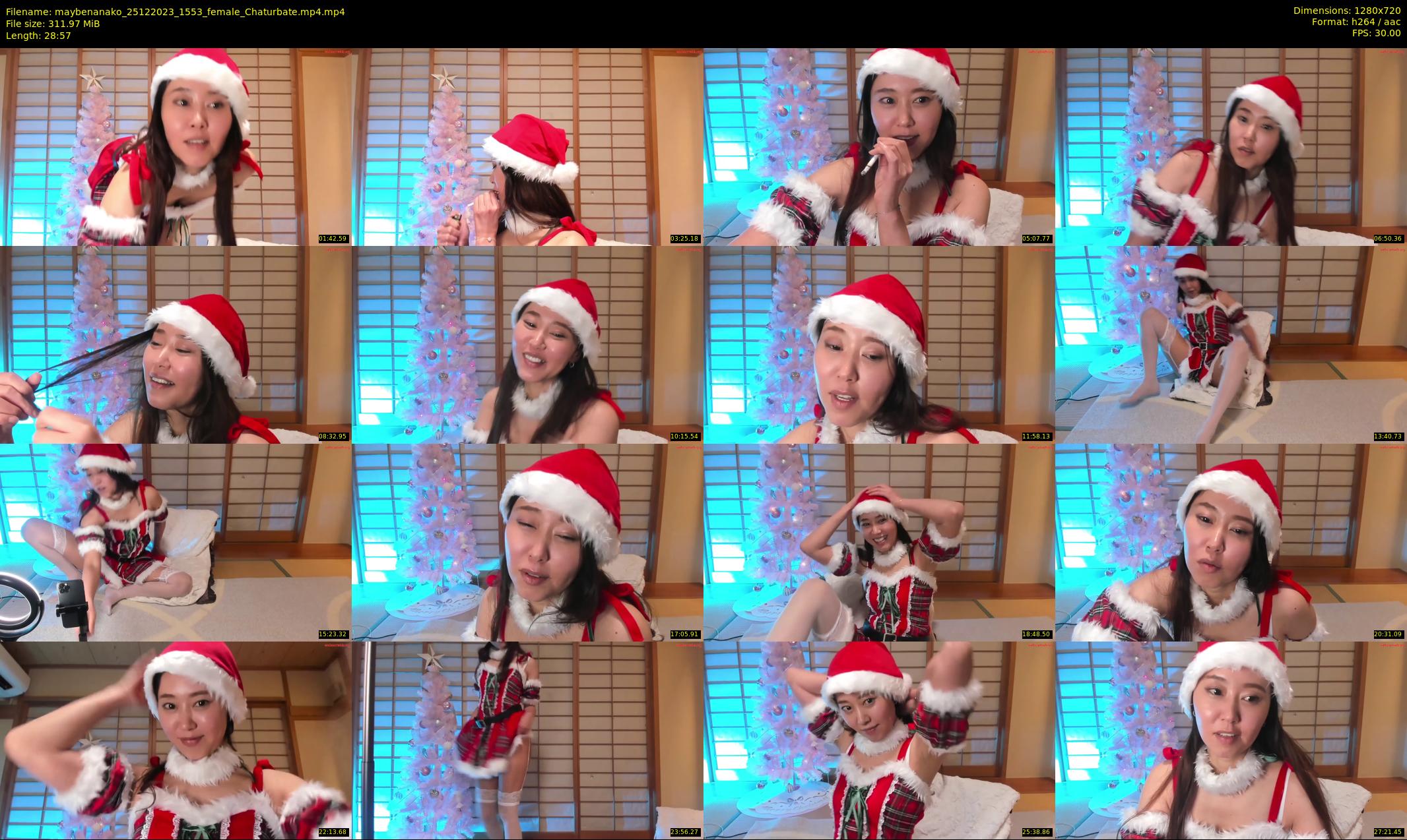 maybenanako — 29 minute Chaturbate female cam show recording, 720p, Dec 25, 2023