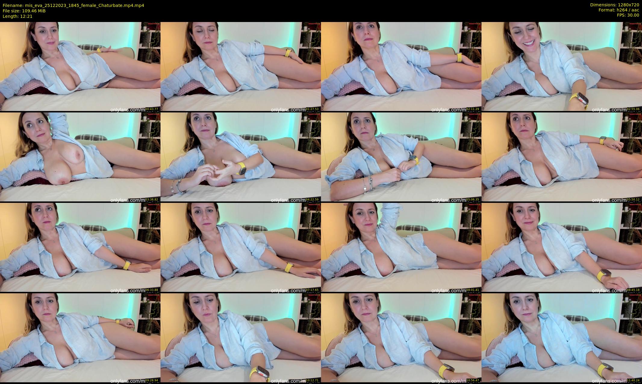 mis_eva — 13 minute Chaturbate female cam show recording, 720p, Dec 25, 2023