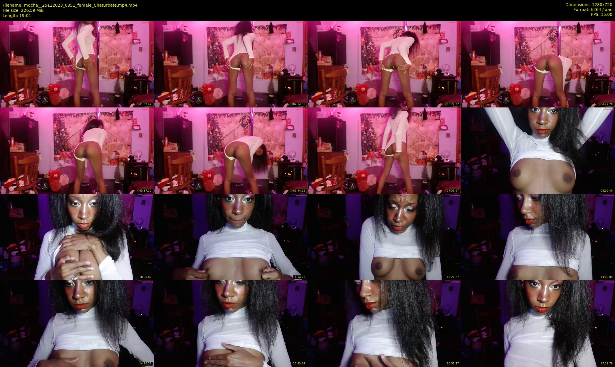 mocha_ — 20 minute Chaturbate female cam show recording, 720p, Dec 25, 2023