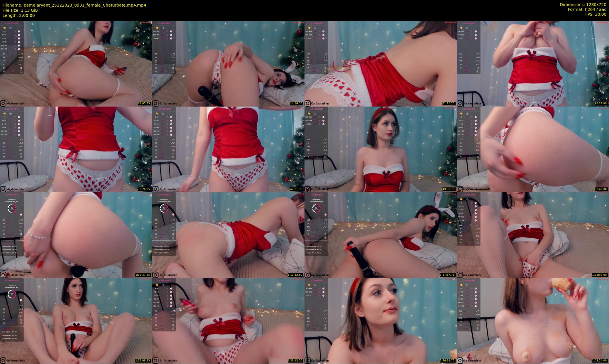 pamelaryant — 120 minute Chaturbate female cam show recording, 720p, Dec 25, 2023