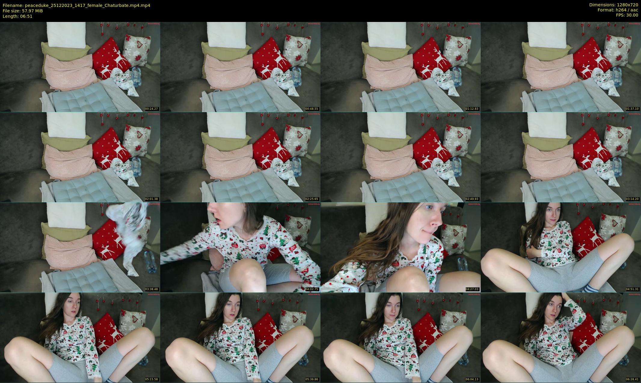 peaceduke — 7 minute Chaturbate female cam show recording, 720p, Dec 25, 2023