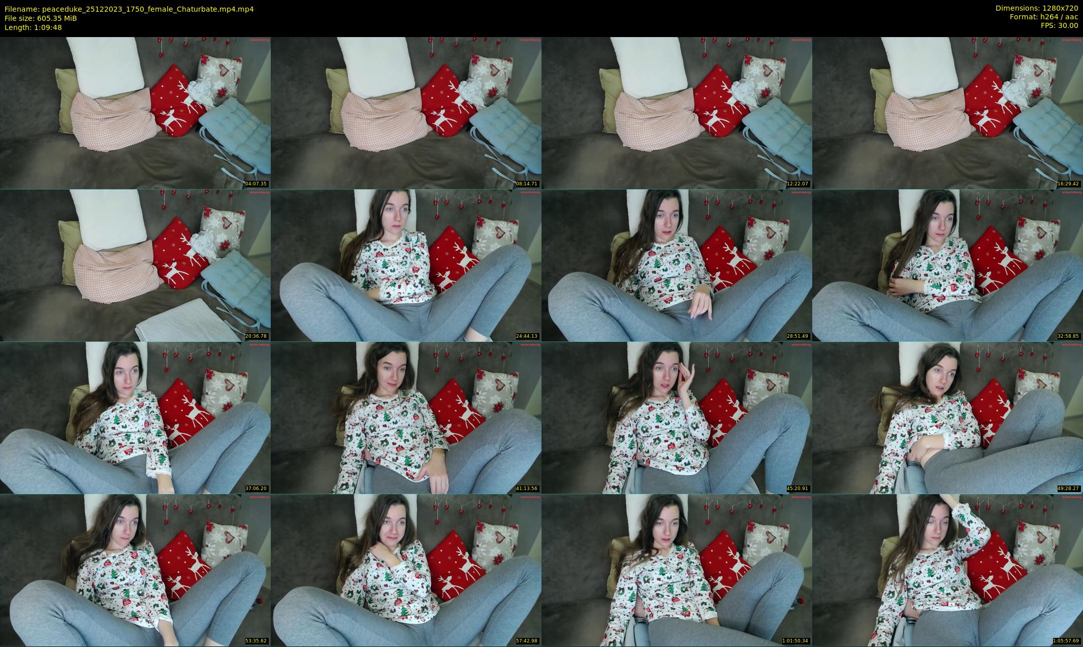 peaceduke — 70 minute Chaturbate female cam show recording, 720p, Dec 25, 2023