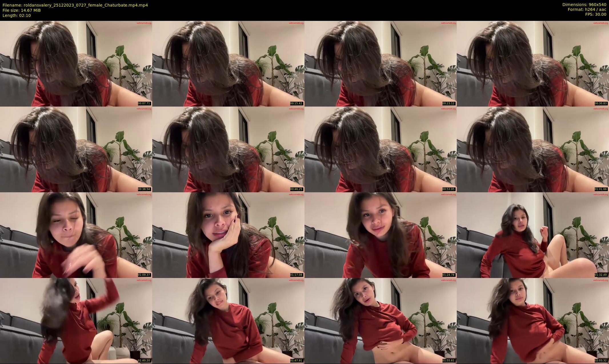 roldansvalery — 3 minute Chaturbate female cam show recording, 480p, Dec 25, 2023