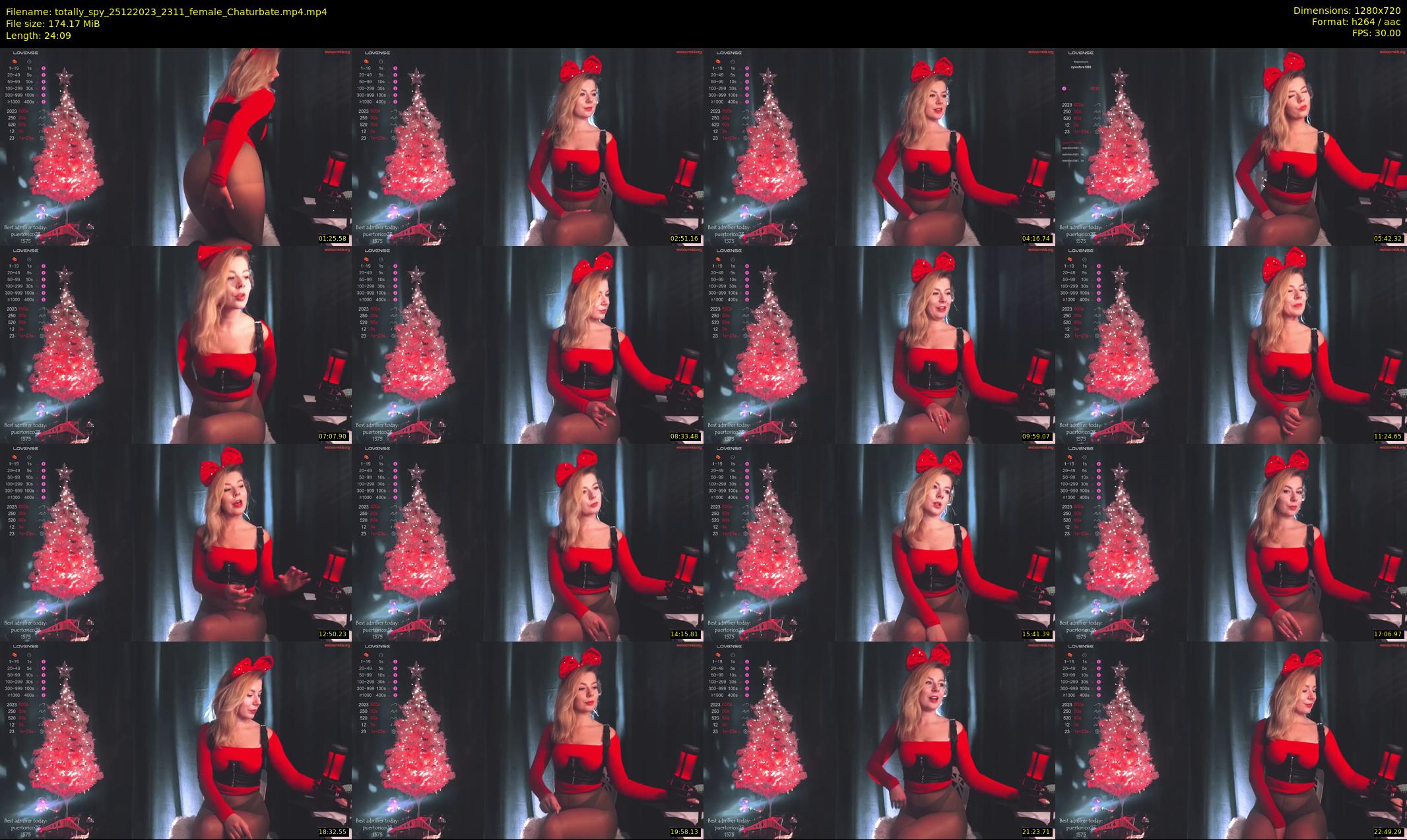 totally_spy — 25 minute Chaturbate female cam show recording, 720p, Dec 25, 2023