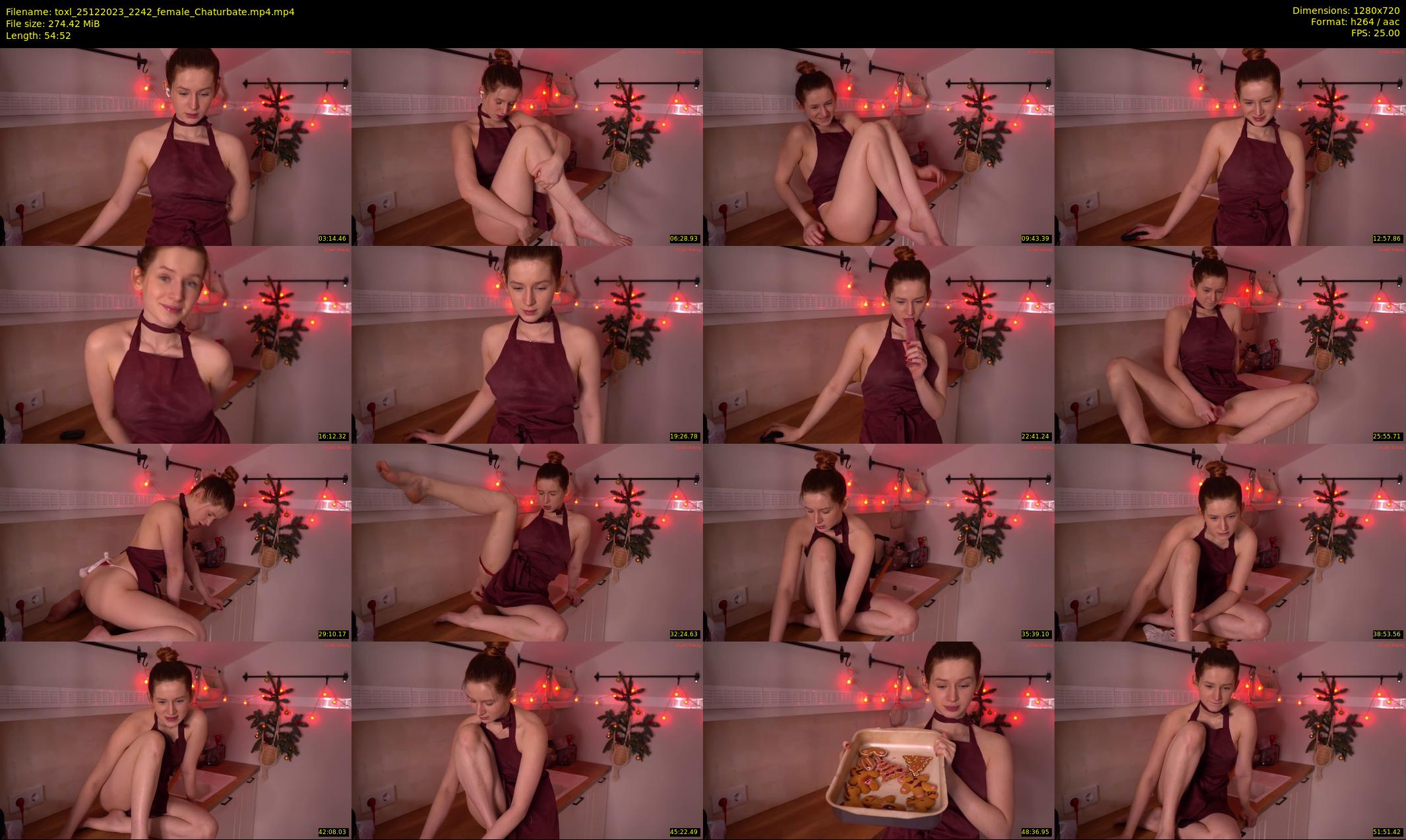 toxl — 55 minute Chaturbate female cam show recording, 720p, Dec 25, 2023