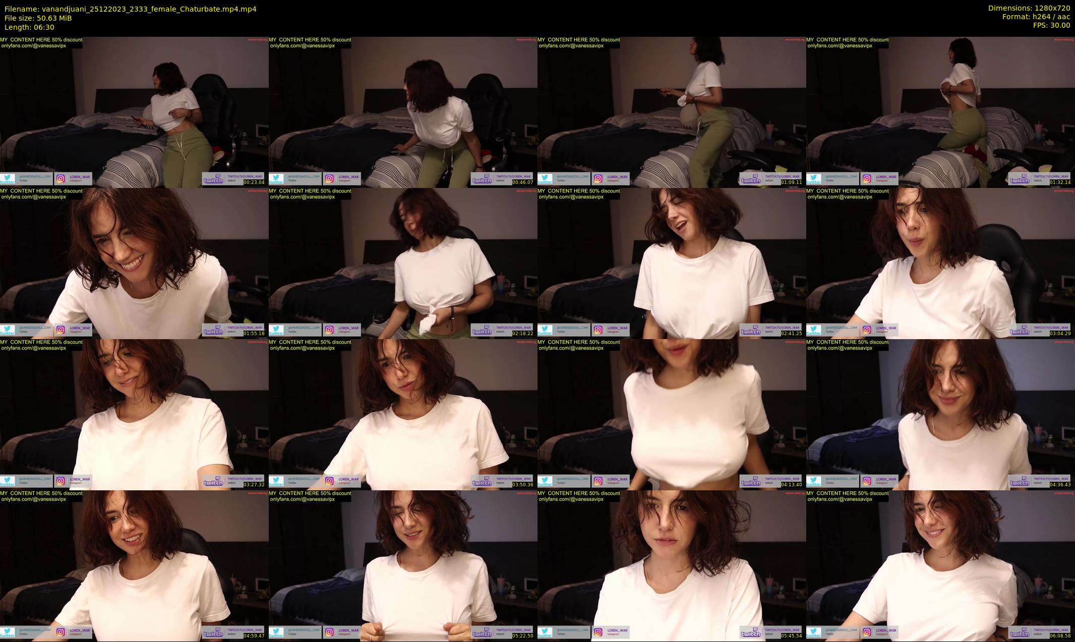vanandjuani — 7 minute Chaturbate female cam show recording, 720p, Dec 25, 2023