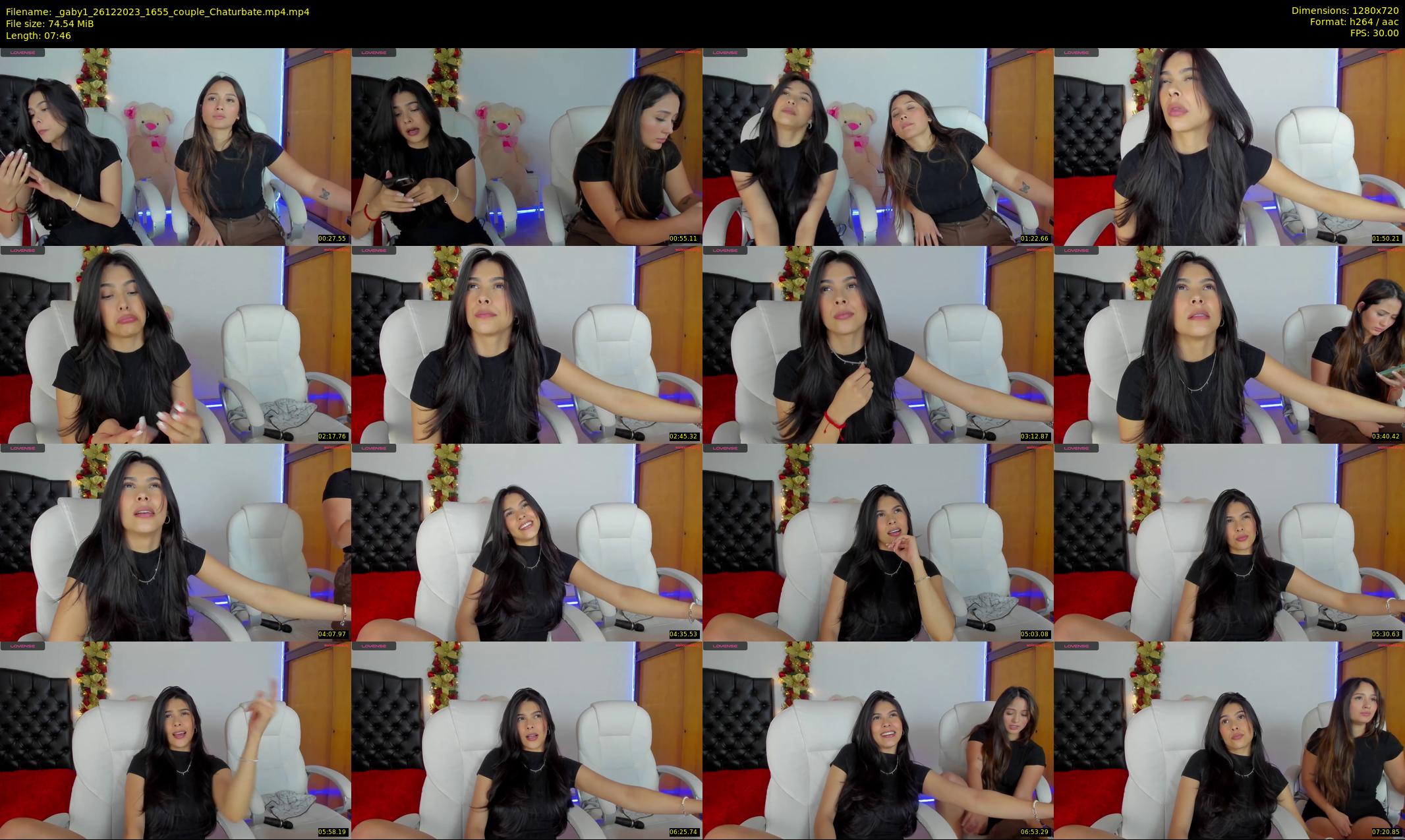 _gaby1 — 8 minute Chaturbate female cam show recording, 720p, Dec 26, 2023