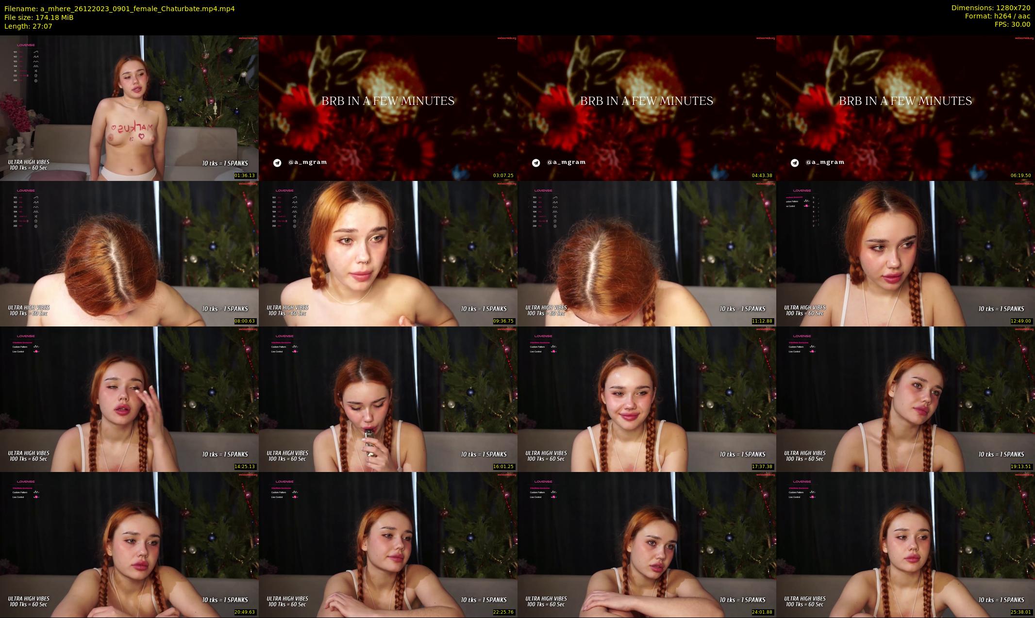 a_mhere — 28 minute Chaturbate couple cam show recording, 720p, Dec 26, 2023