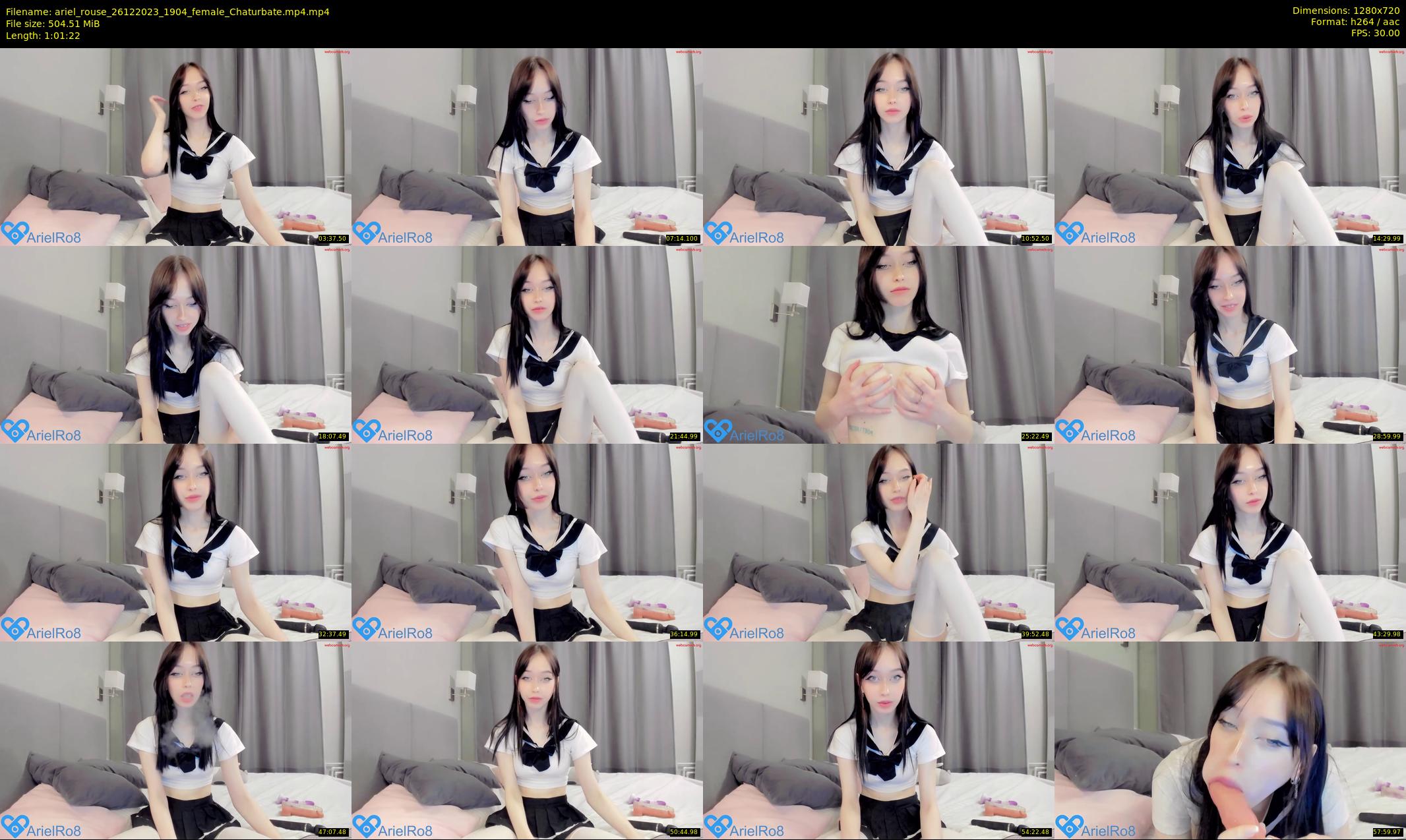 ariel_rouse — 62 minute Chaturbate female cam show recording, 720p, Dec 26, 2023