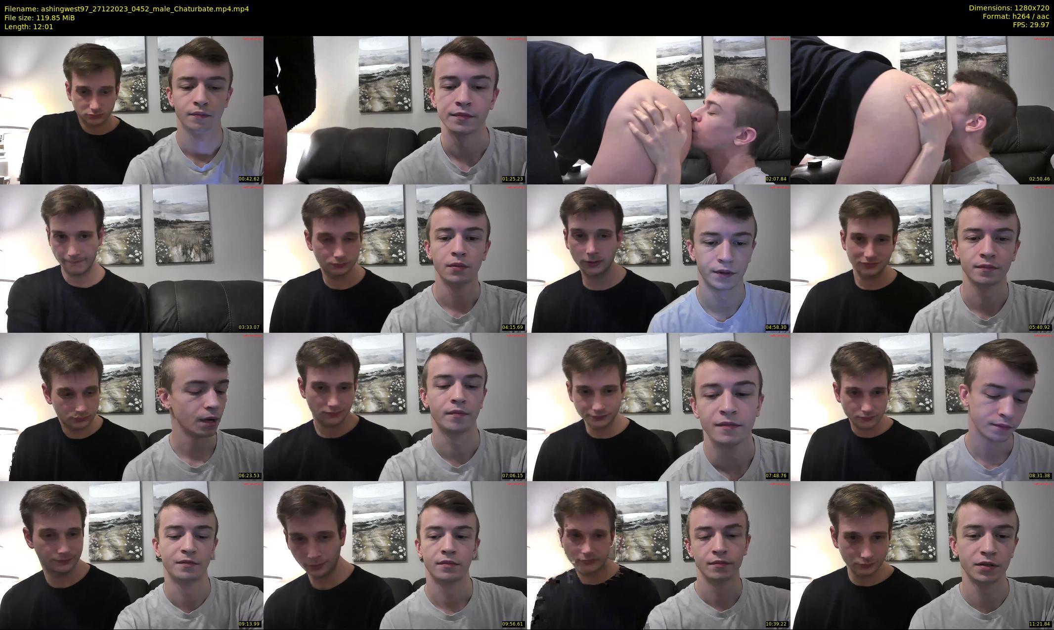 ashingwest97 — 13 minute Chaturbate male cam show recording, 720p, Dec 27, 2023