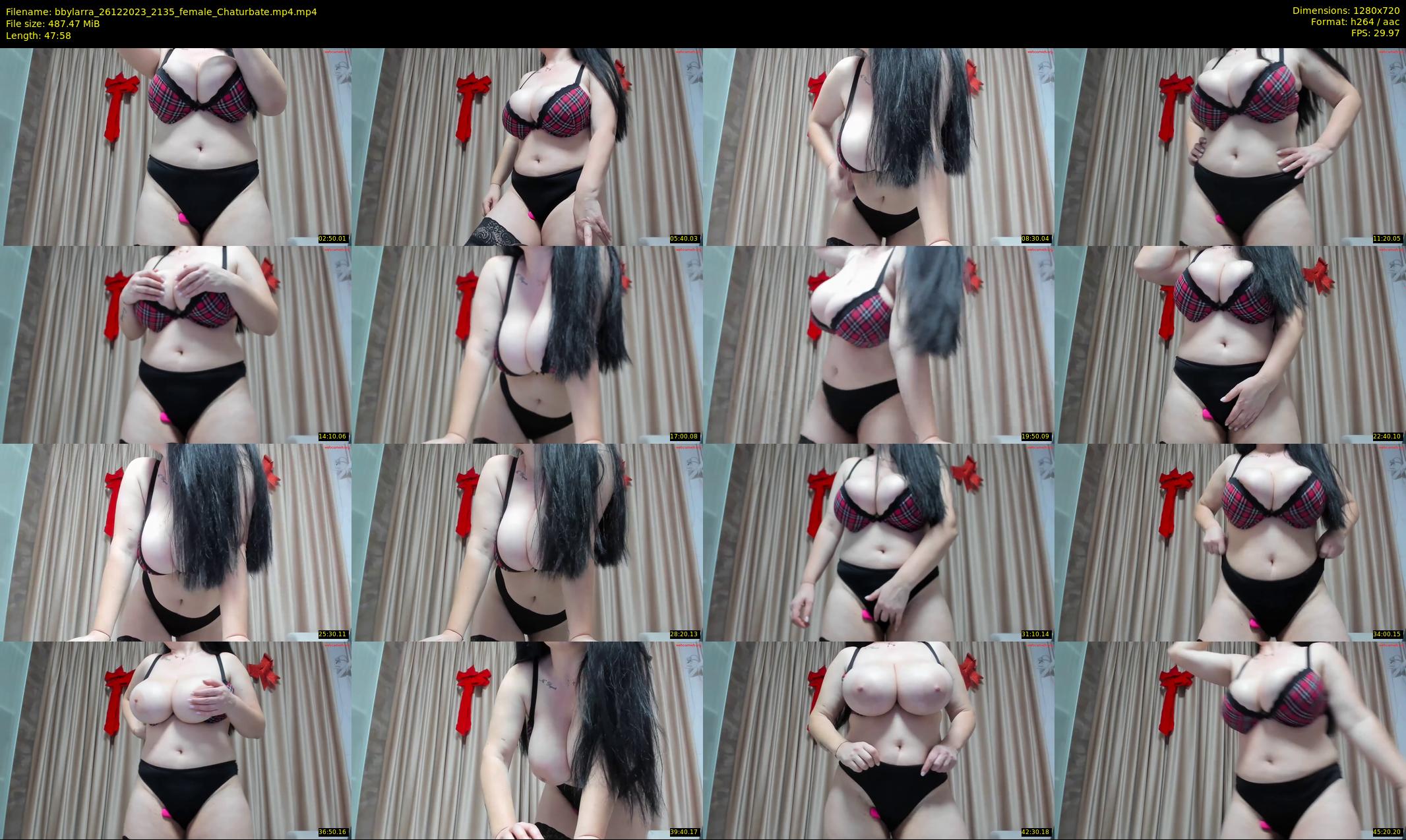 bbylarra — 48 minute Chaturbate couple cam show recording, 720p, Dec 26, 2023