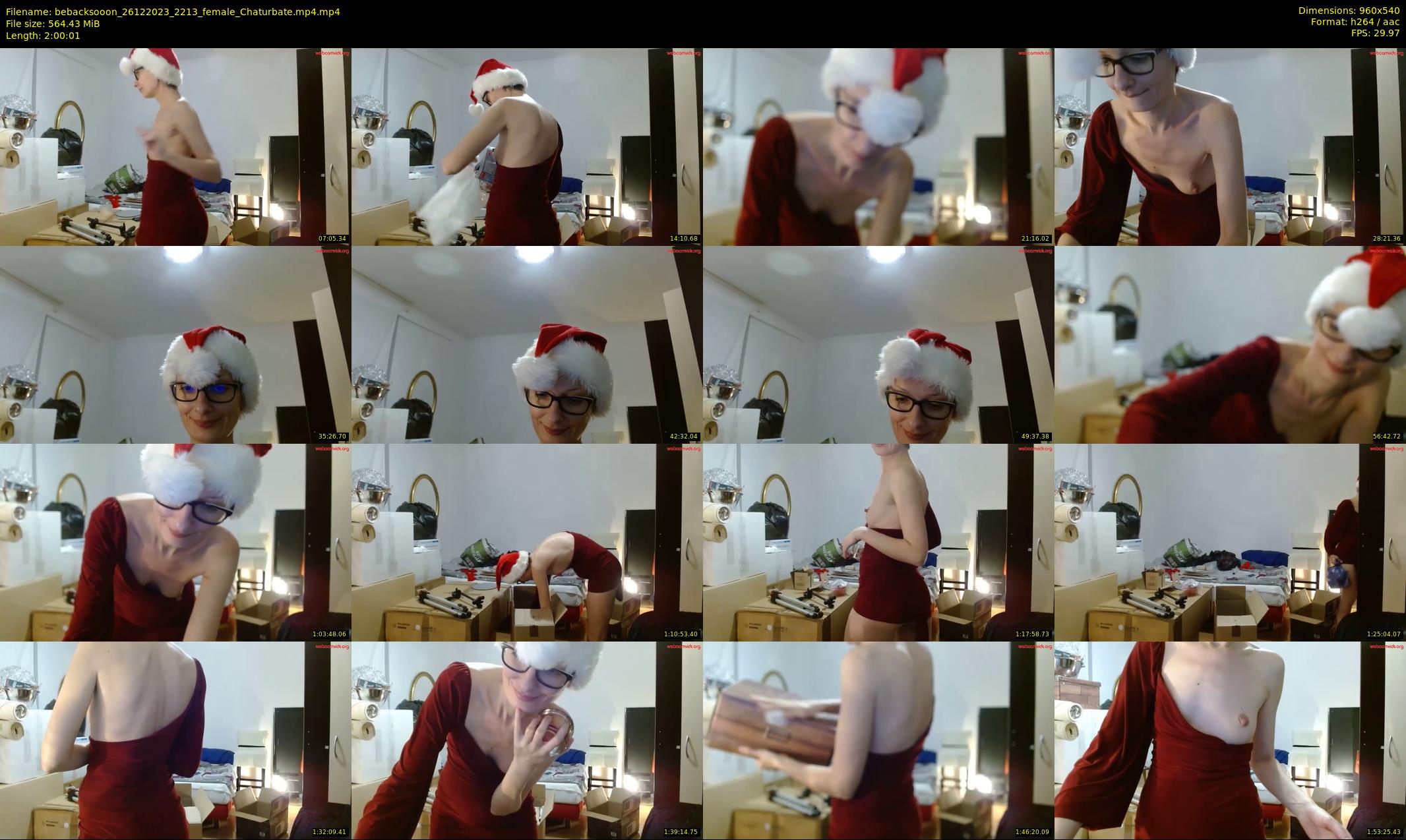 bebacksooon — 121 minute Chaturbate female cam show recording, 480p, Dec 26, 2023