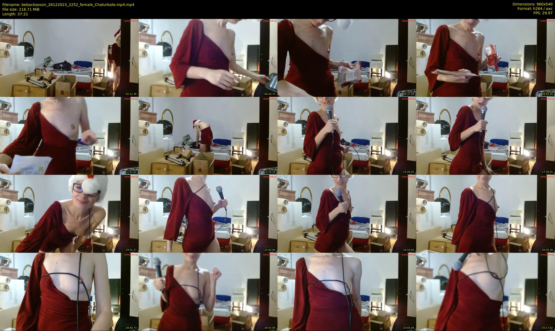 bebacksooon — 38 minute Chaturbate female cam show recording, 480p, Dec 26, 2023