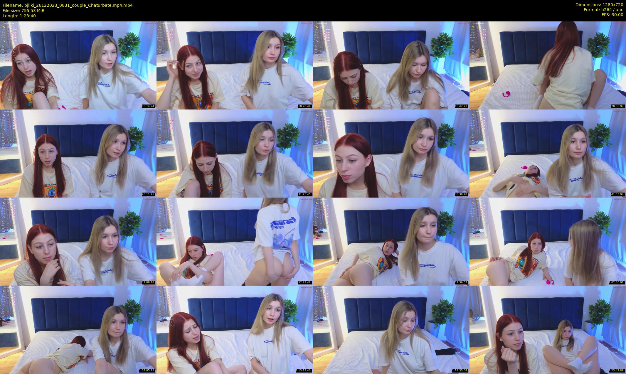 bjliki — 89 minute Chaturbate couple cam show recording, 720p, Dec 26, 2023