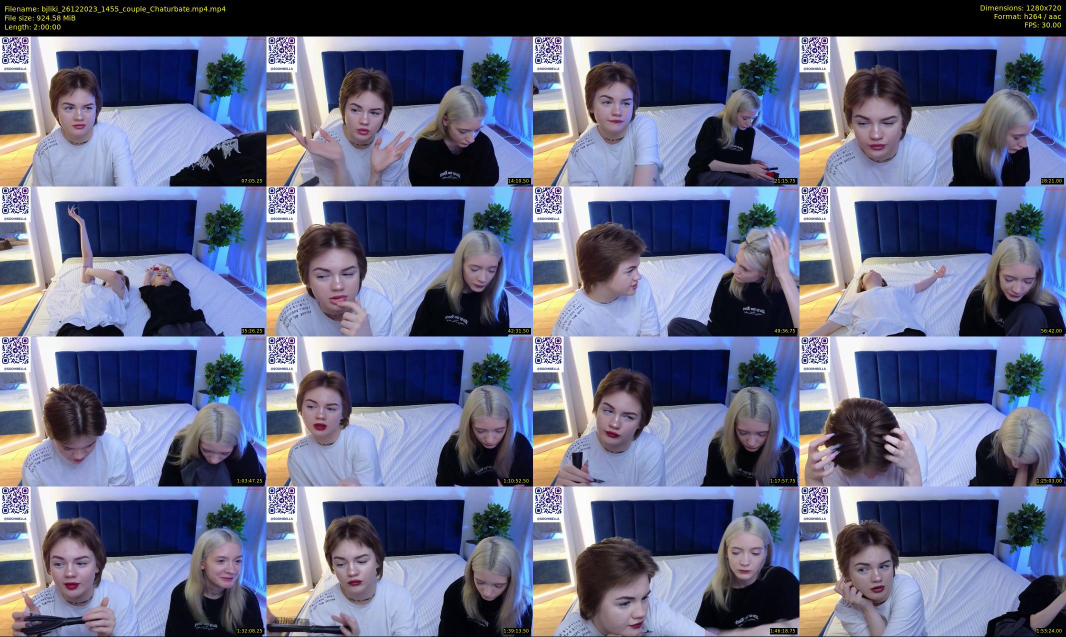 bjliki — 120 minute Chaturbate couple cam show recording, 720p, Dec 26, 2023