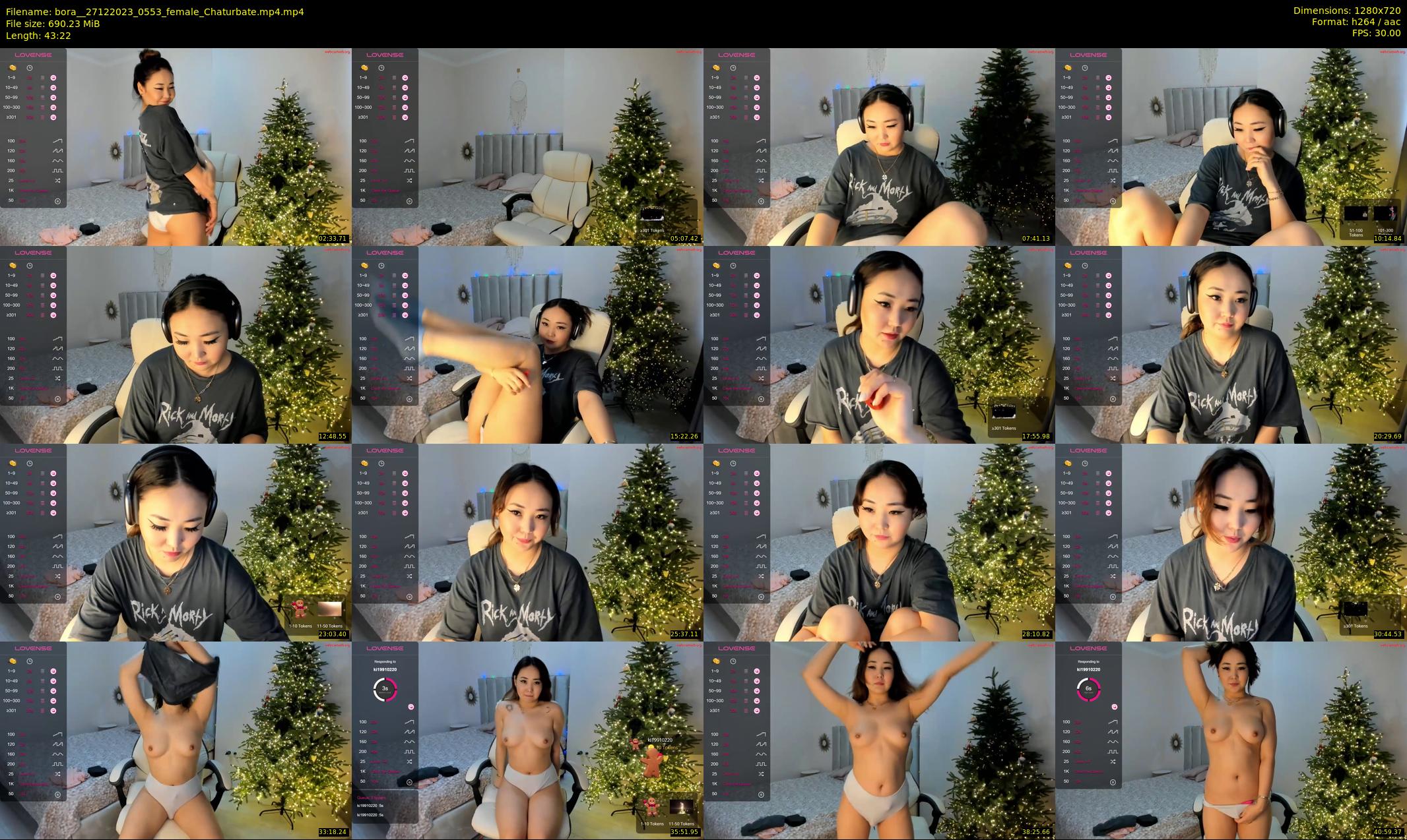 bora_ — 44 minute Chaturbate female cam show recording, 720p, Dec 27, 2023