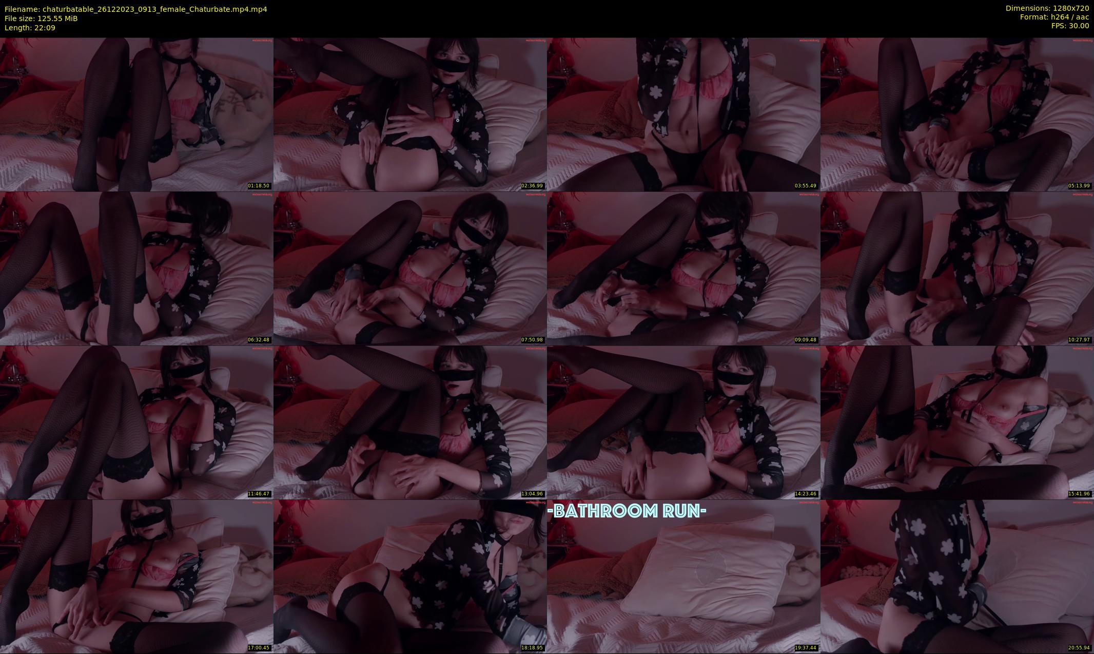 chaturbatable — 23 minute Chaturbate couple cam show recording, 720p, Dec 26, 2023