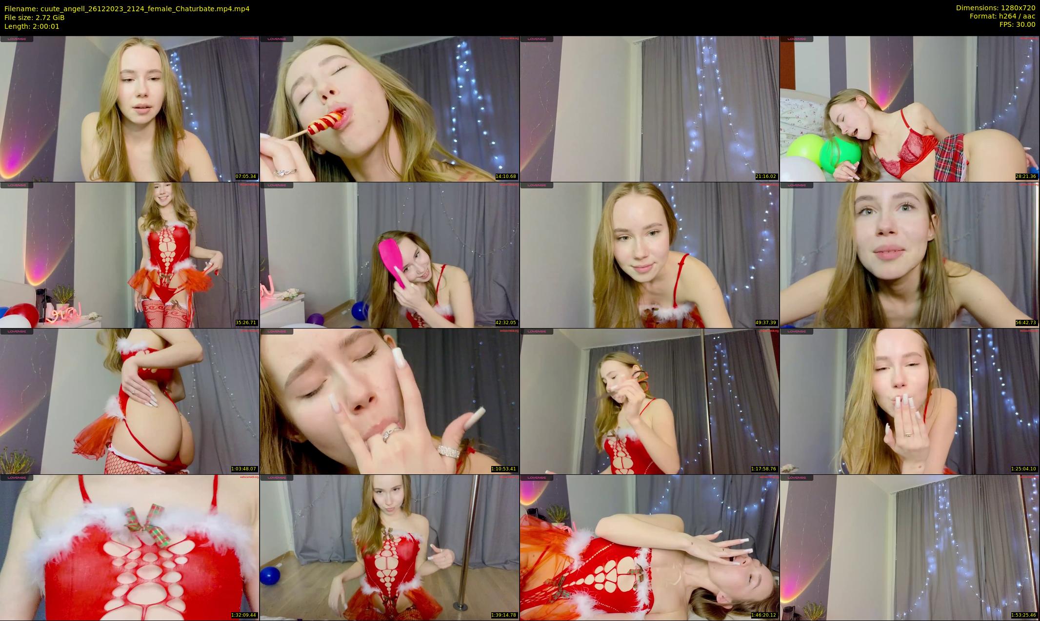 cuute_angell — 121 minute Chaturbate female cam show recording, 720p, Dec 26, 2023
