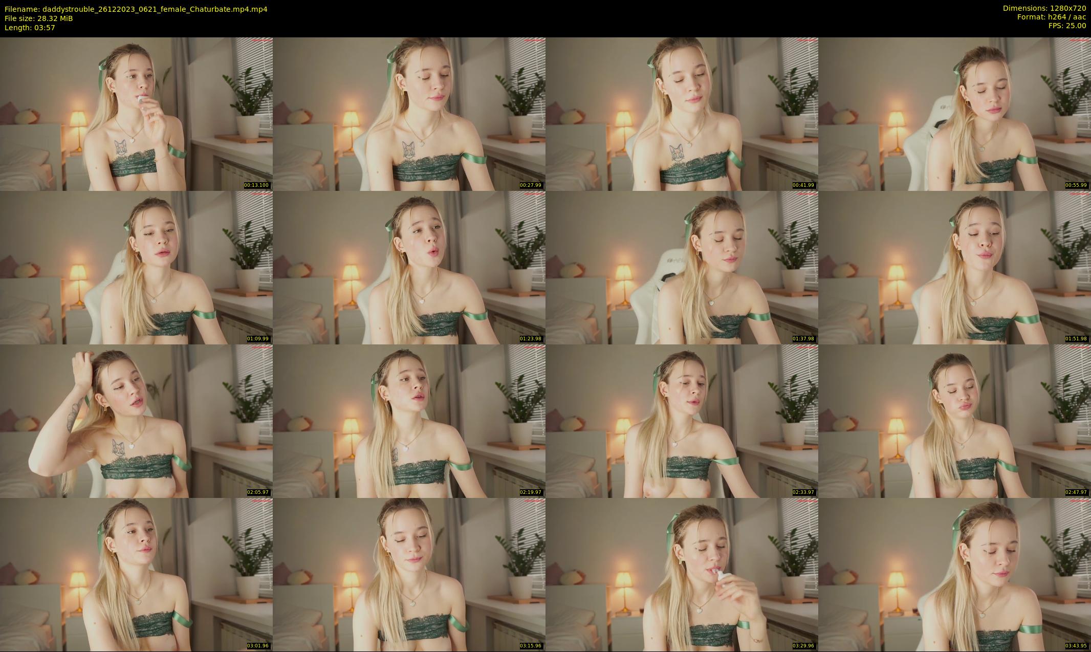 daddystrouble — 4 minute Chaturbate female cam show recording, 720p, Dec 26, 2023