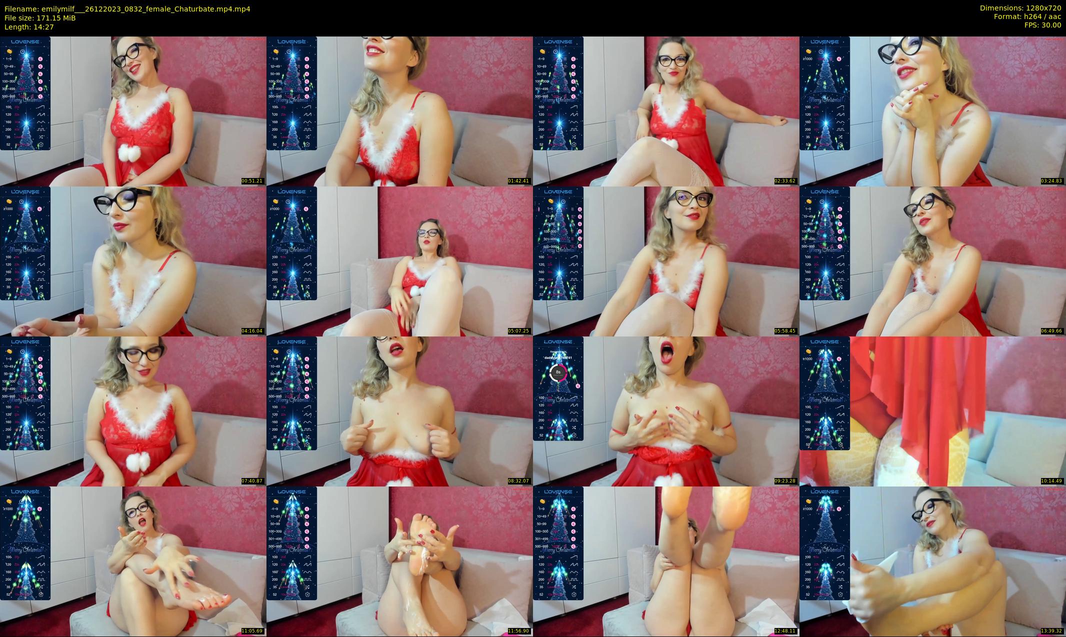 emilymilf__ — 15 minute Chaturbate female cam show recording, 720p, Dec 26, 2023