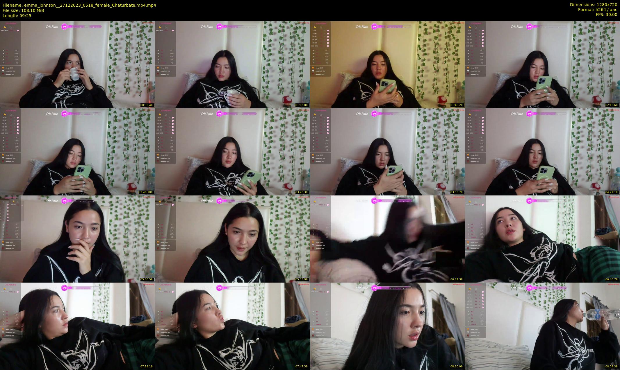emma_johnson_ — 10 minute Chaturbate female cam show recording, 720p, Dec 27, 2023