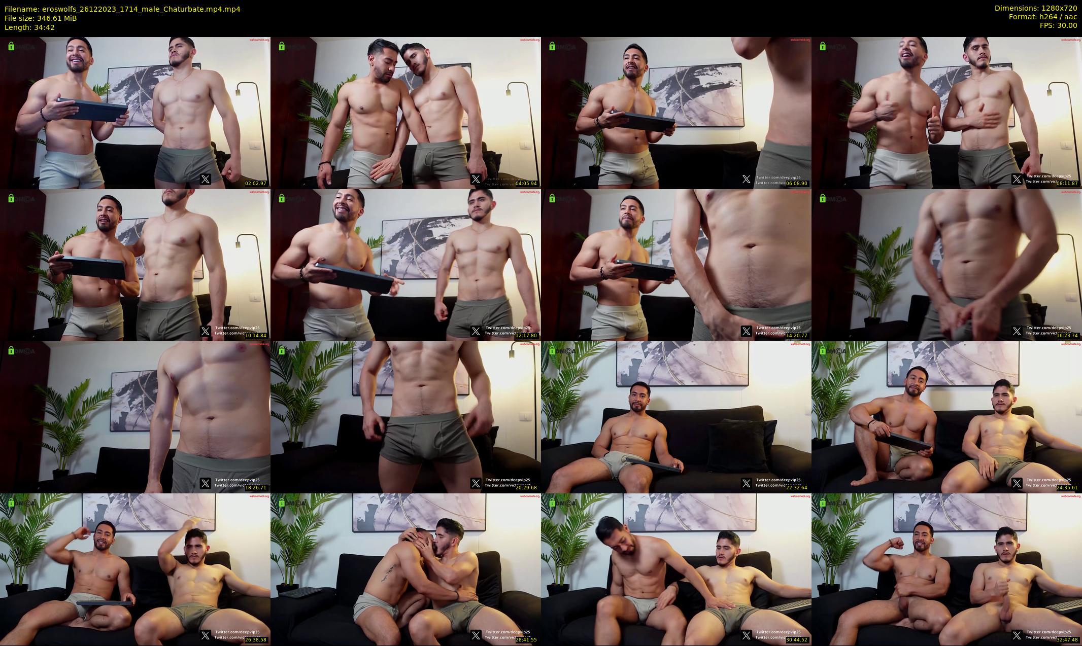 eroswolfs — 35 minute Chaturbate male cam show recording, 720p, Dec 26, 2023
