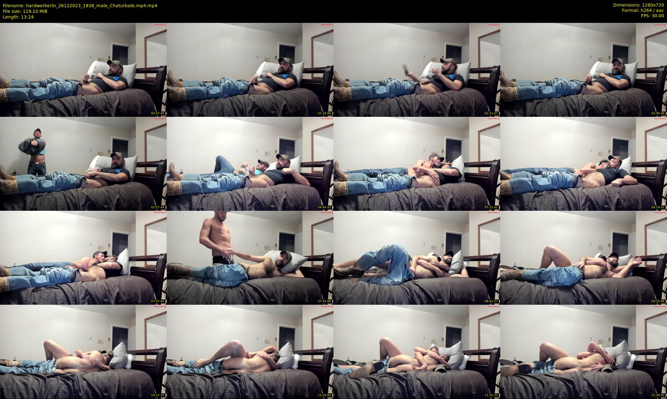 hardworkertn — 14 minute Chaturbate male cam show recording, 720p, Dec 26, 2023