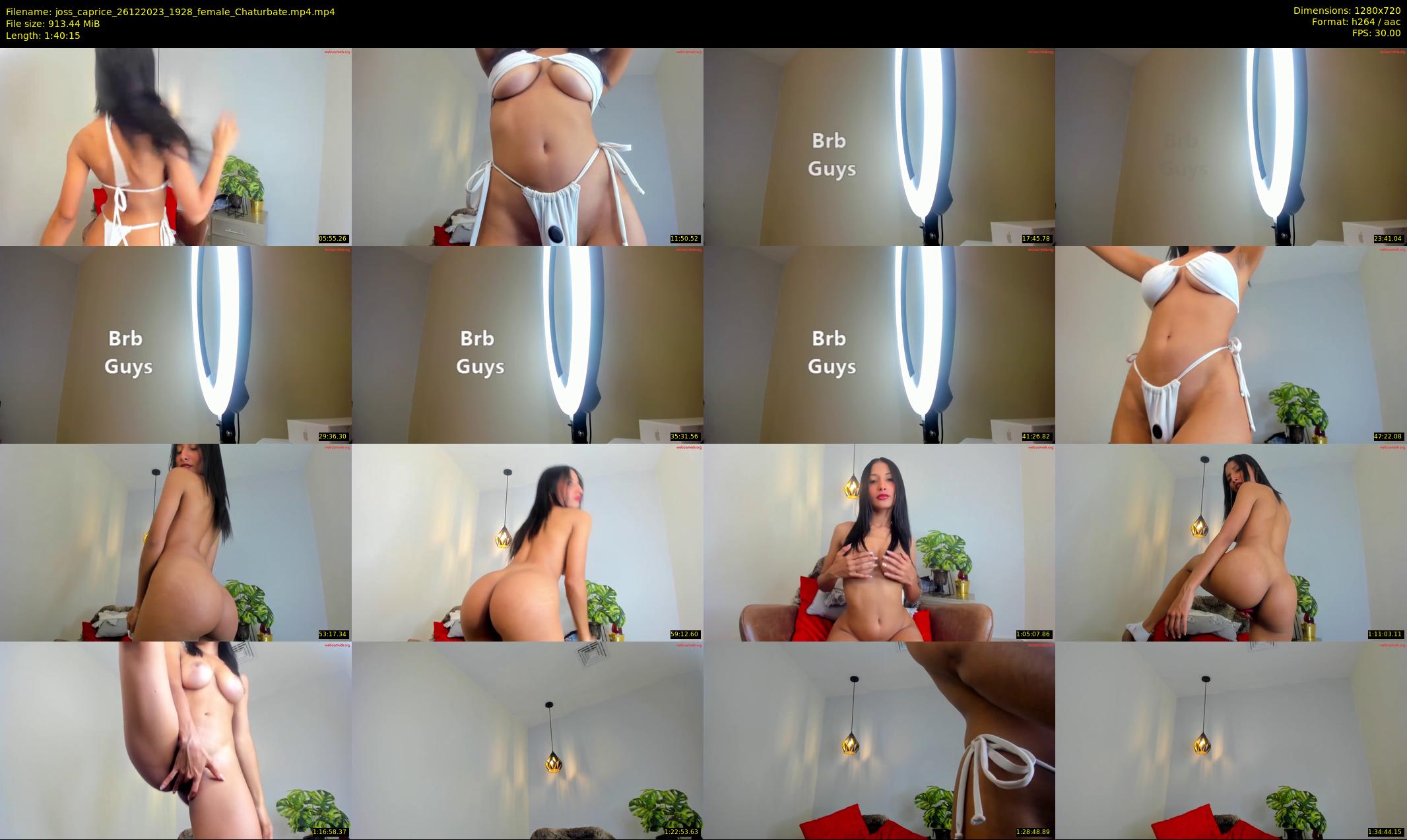joss_caprice — 101 minute Chaturbate female cam show recording, 720p, Dec 26, 2023