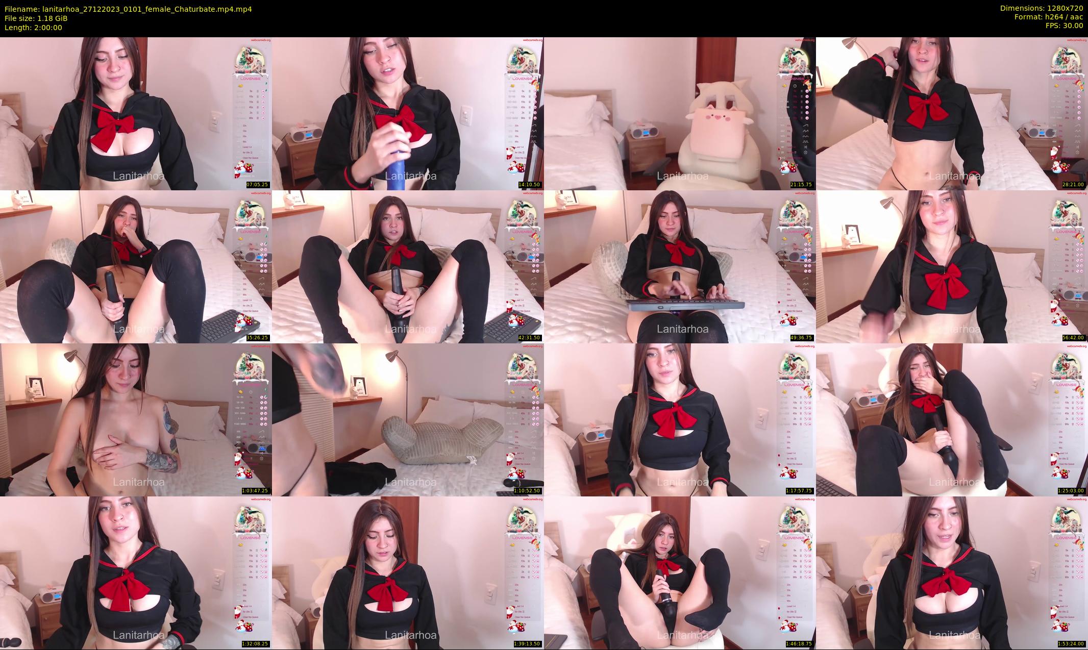 lanitarhoa — 120 minute Chaturbate female cam show recording, 720p, Dec 27, 2023