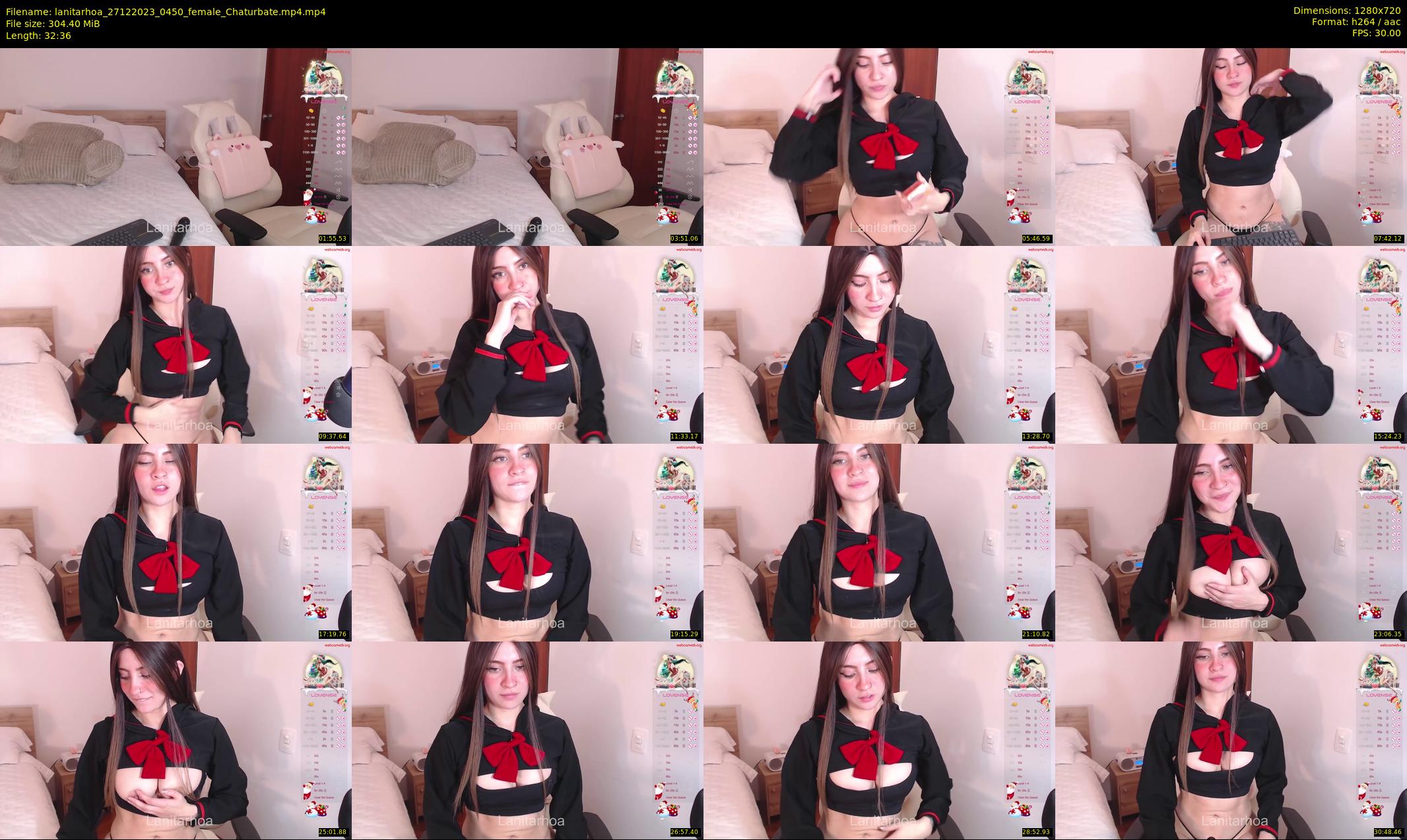 lanitarhoa — 33 minute Chaturbate female cam show recording, 720p, Dec 27, 2023