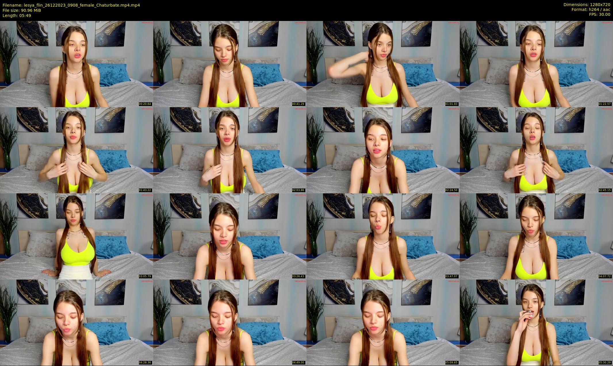 lesya_flin — 6 minute Chaturbate female cam show recording, 720p, Dec 26, 2023