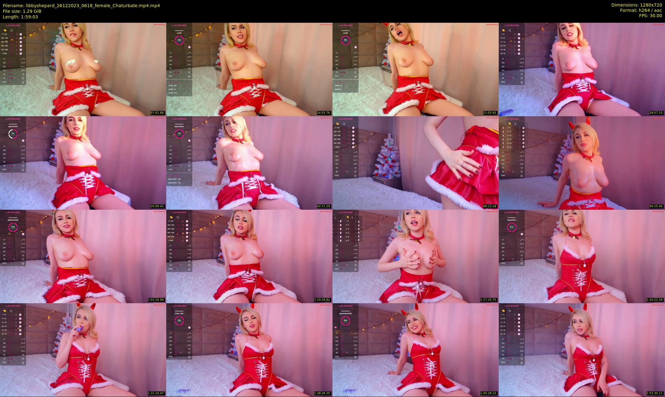 libbyshepard — 120 minute Chaturbate female cam show recording, 720p, Dec 26, 2023